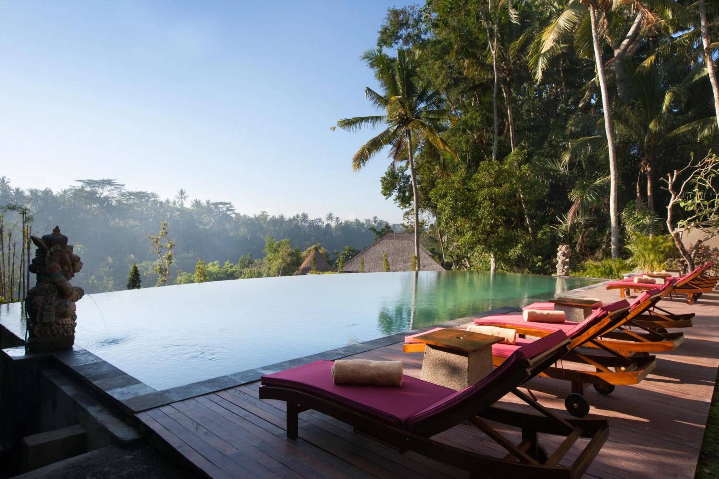 Garden view in Jannata Resort and Spa