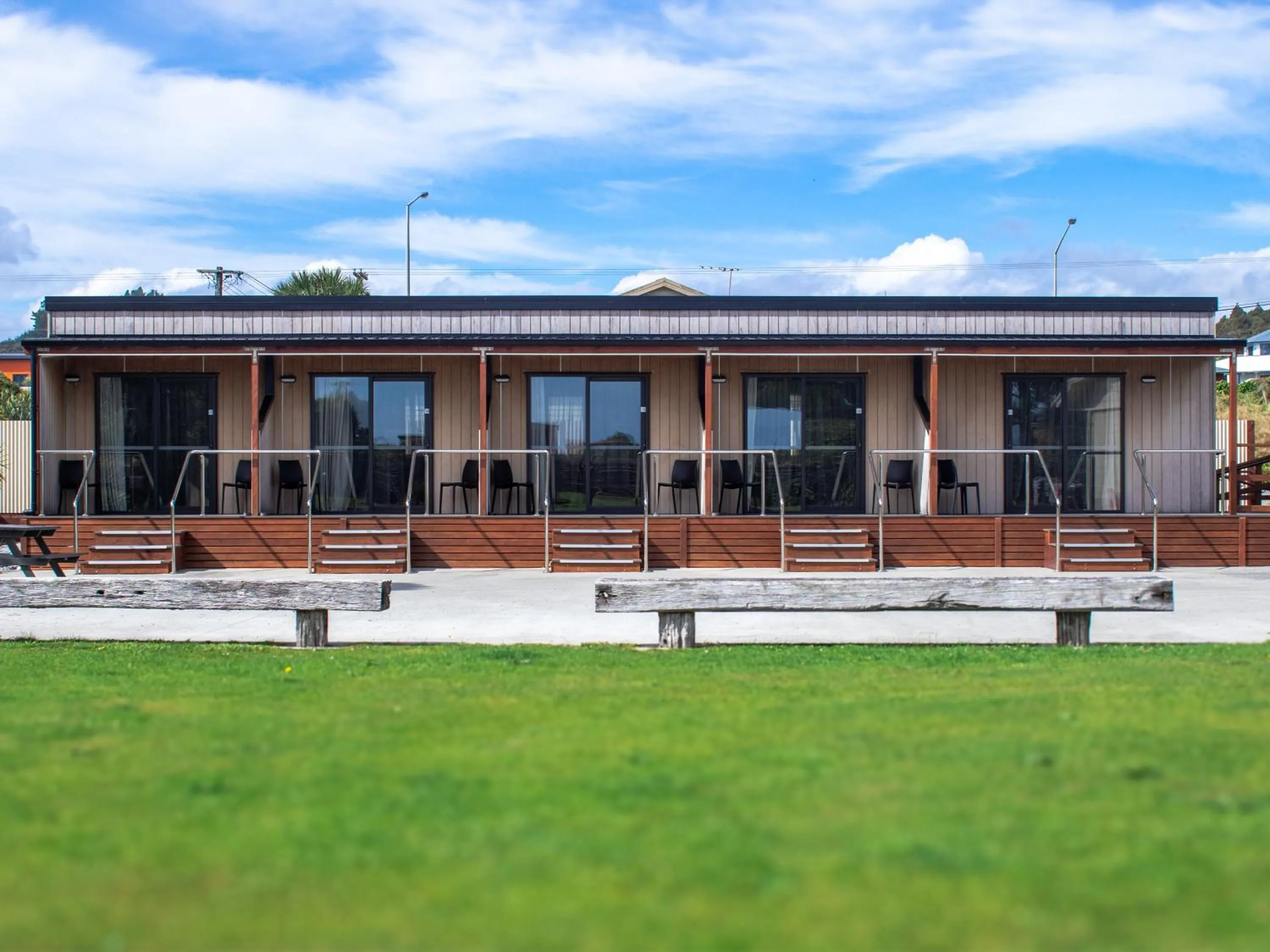 Property building in Paroa Hotel