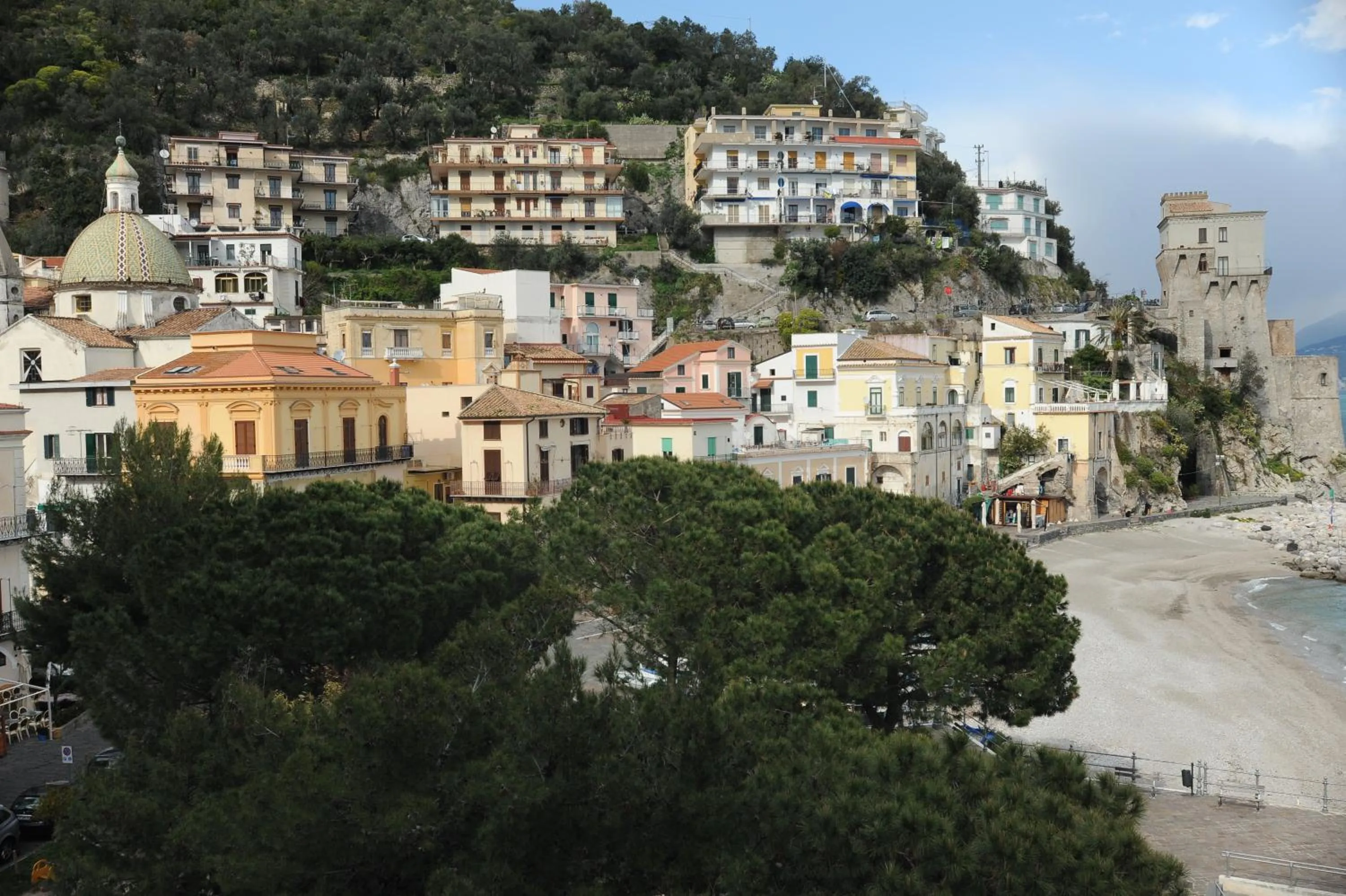 Natural landscape in La rosa dei venti - Cetara