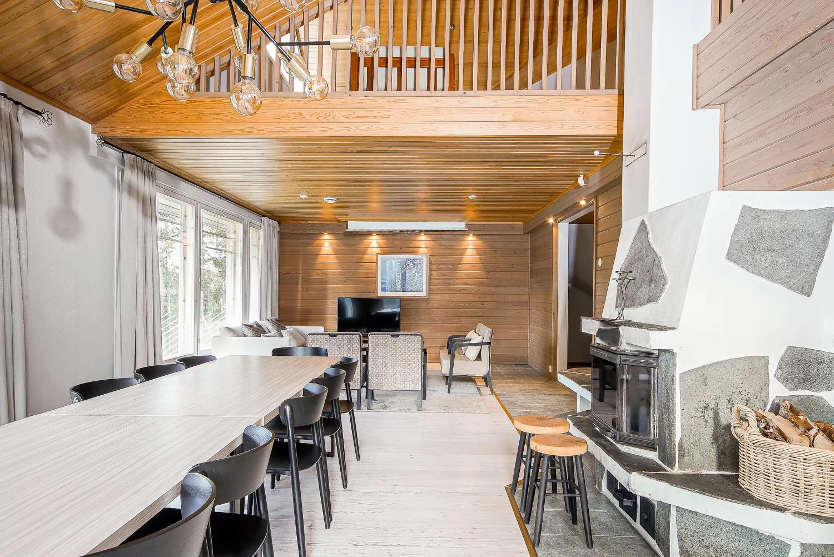 Living room in Hotel K5 Levi and K5 Villas