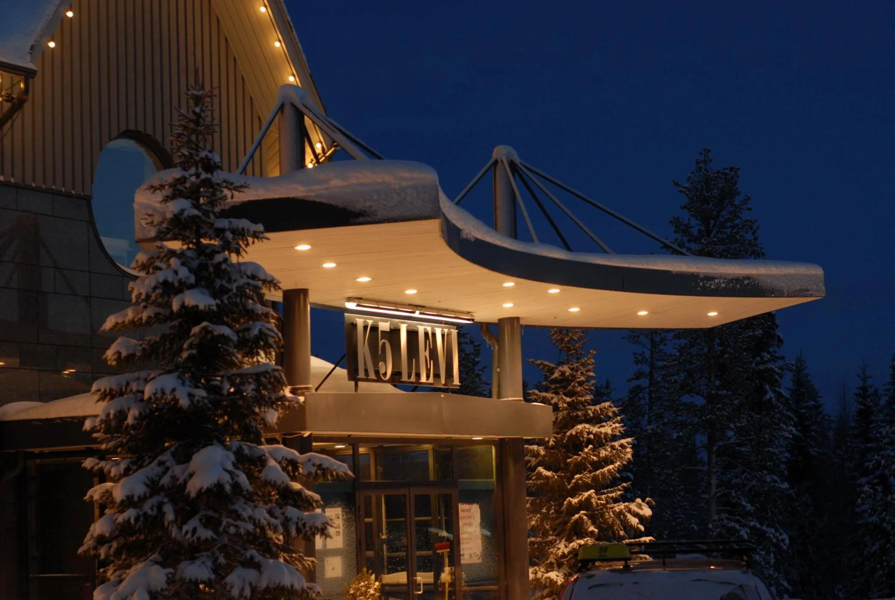 Facade/entrance in Hotel K5 Levi and K5 Villas