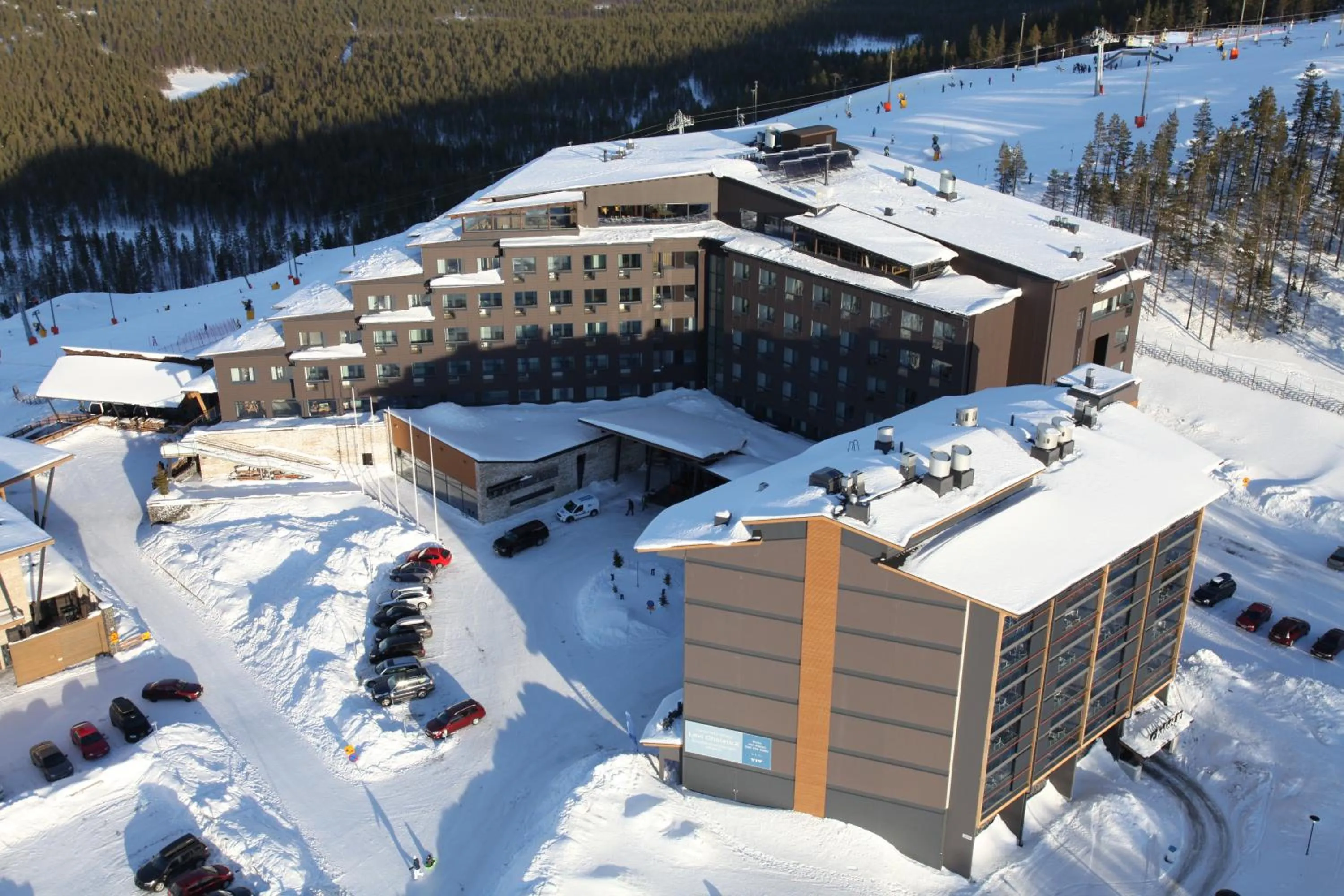 Bird's eye view in Hotel Levi Panorama