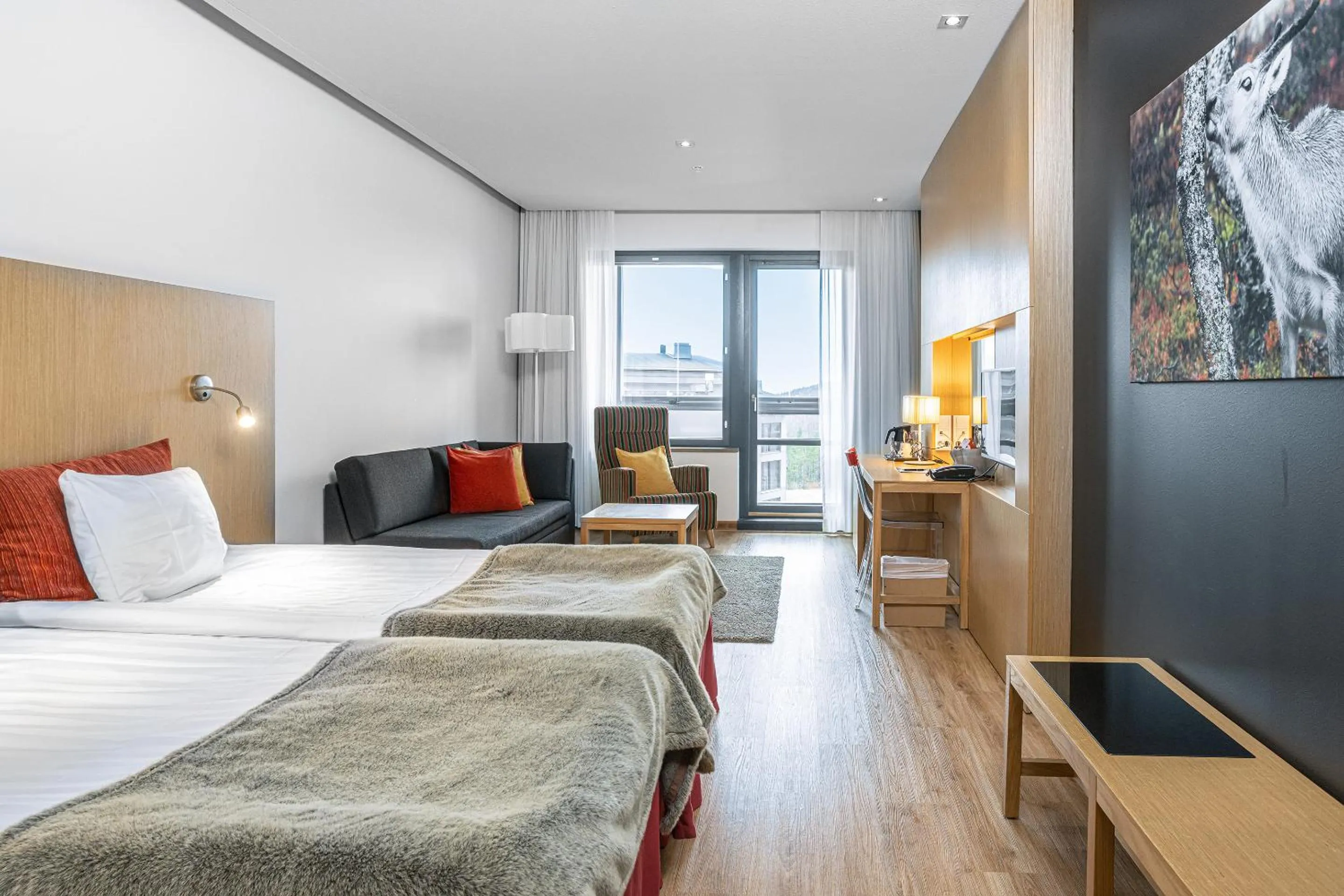 Photo of the whole room, Bed in Hotel Levi Panorama