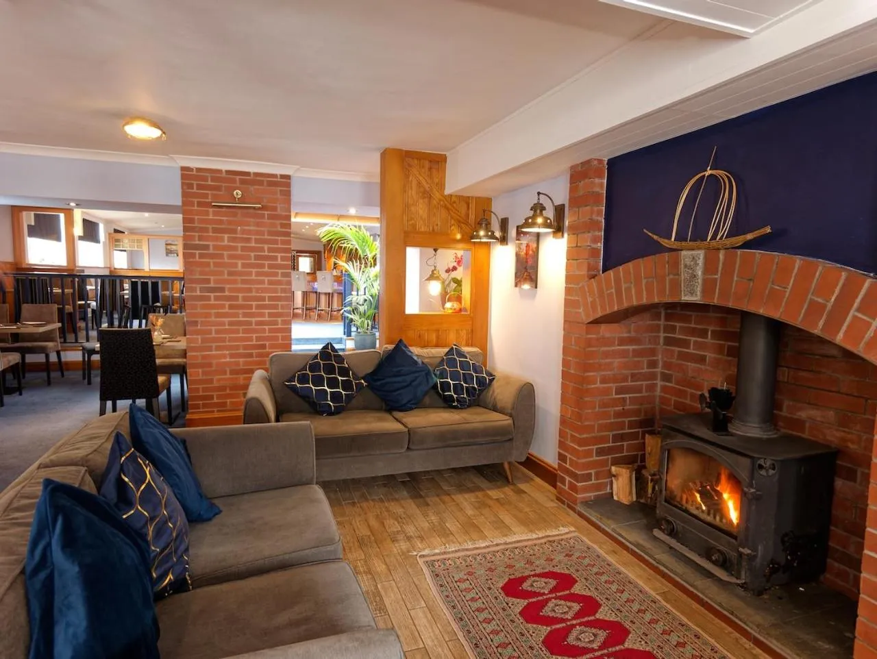 Lounge or bar in The Ship Inn - Winner Best Hotel Experience 2024 Visit Scotland