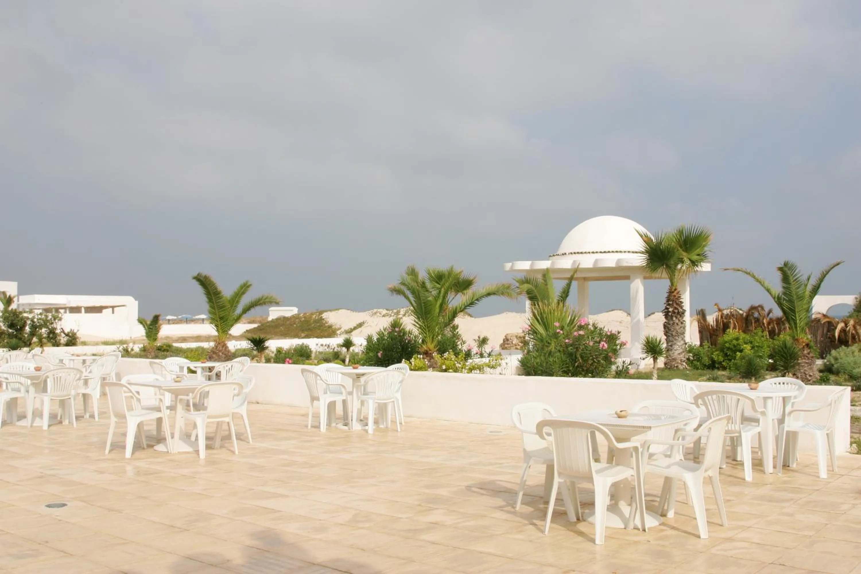 Garden view in Hotel El Andalous