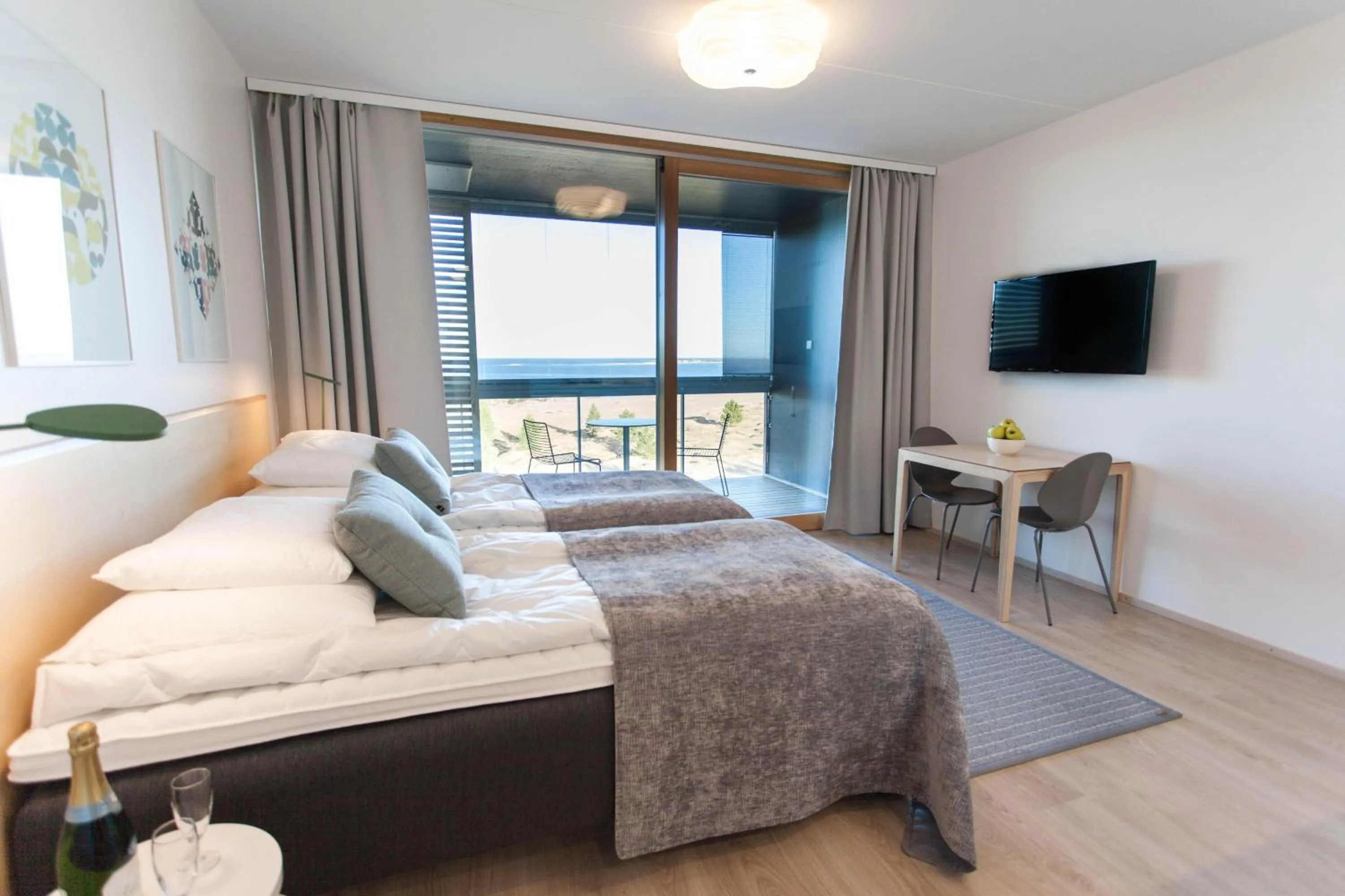 Studio with Sea View in Santa's Resort & Spa Hotel Sani