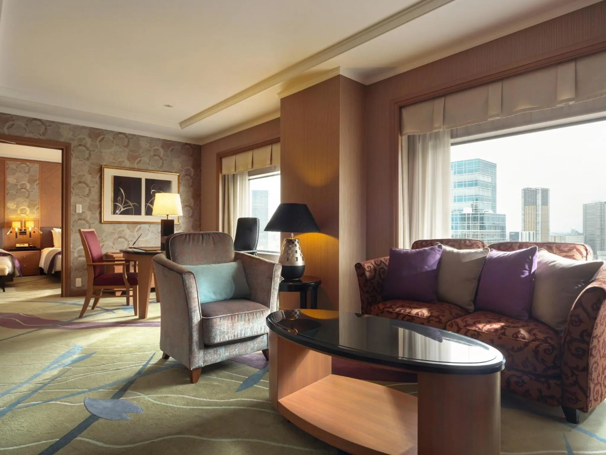 Living room in Hotel Metropolitan Tokyo Ikebukuro