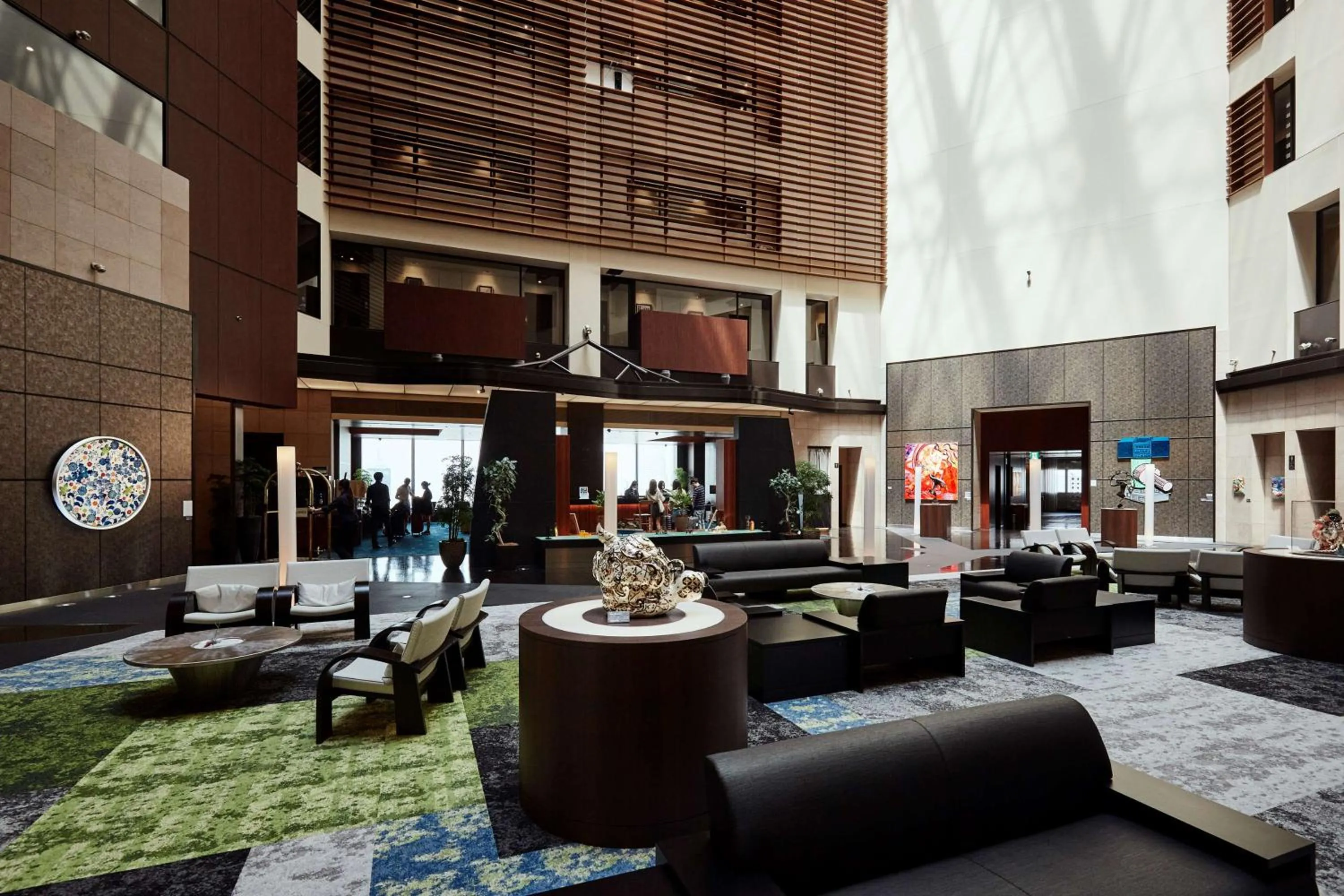 Seating area in Park Hotel Tokyo
