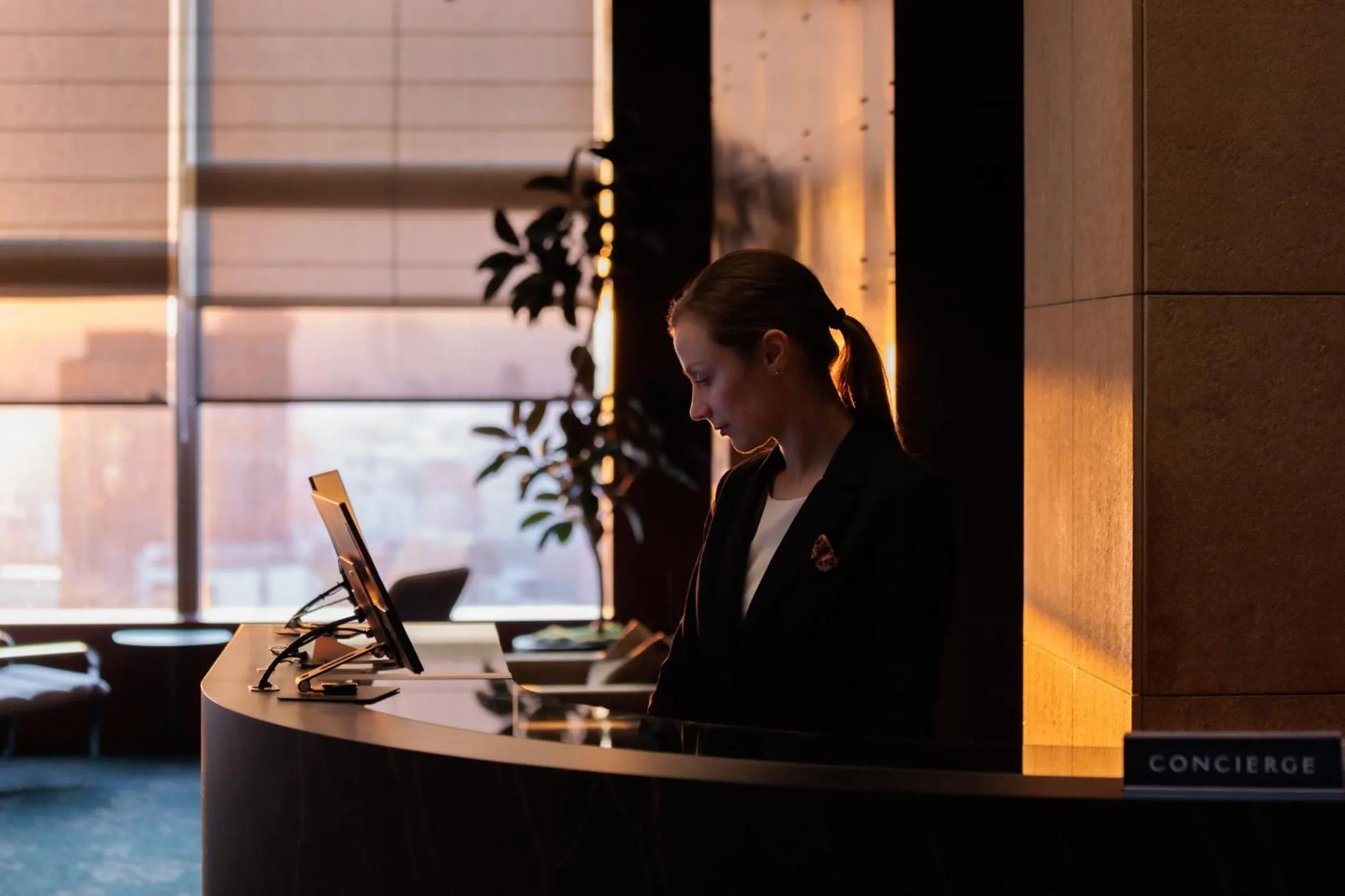 concierge in Park Hotel Tokyo