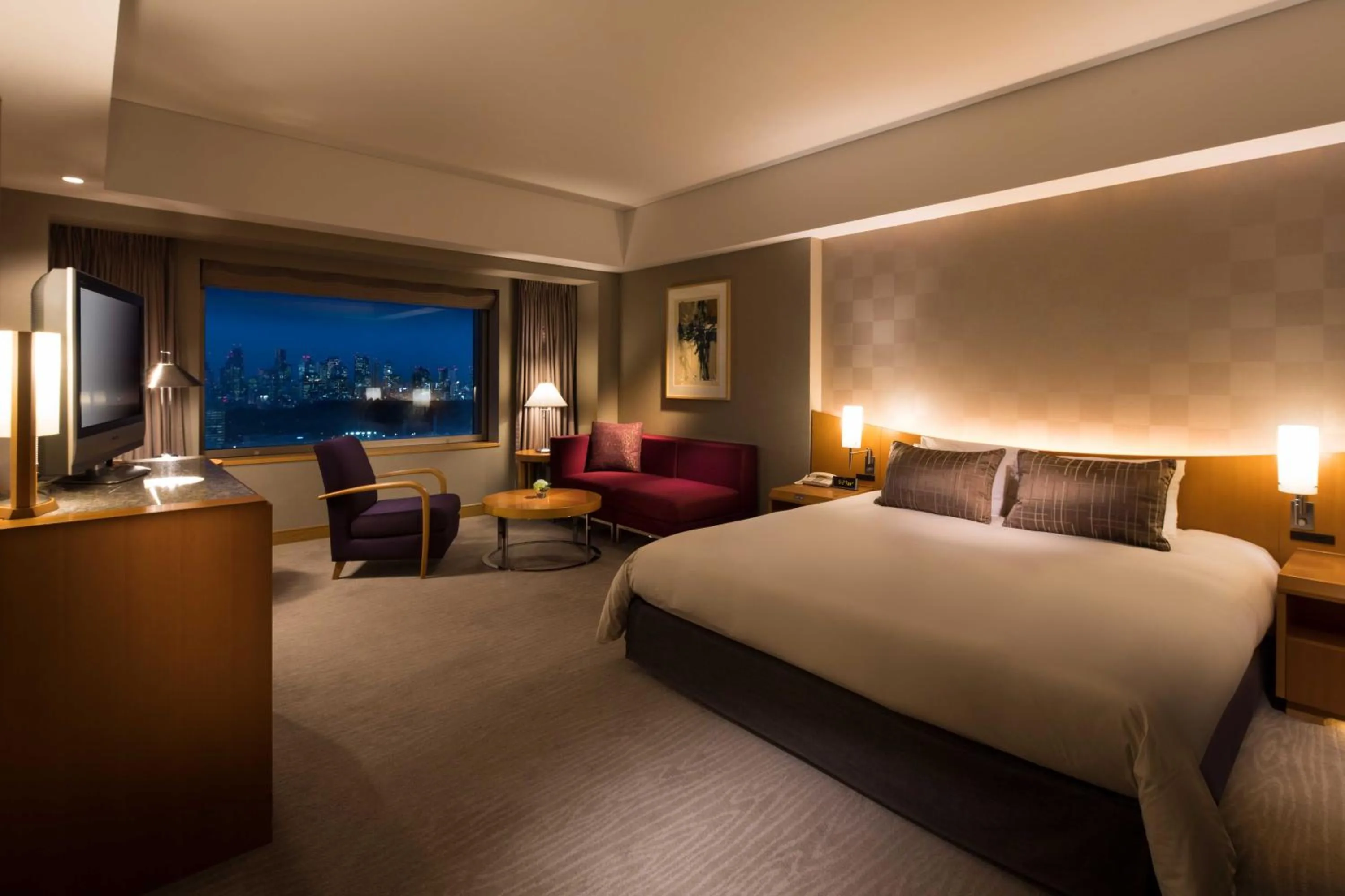 Photo of the whole room, Bed in Cerulean Tower Tokyu Hotel, A Pan Pacific Partner Hotel