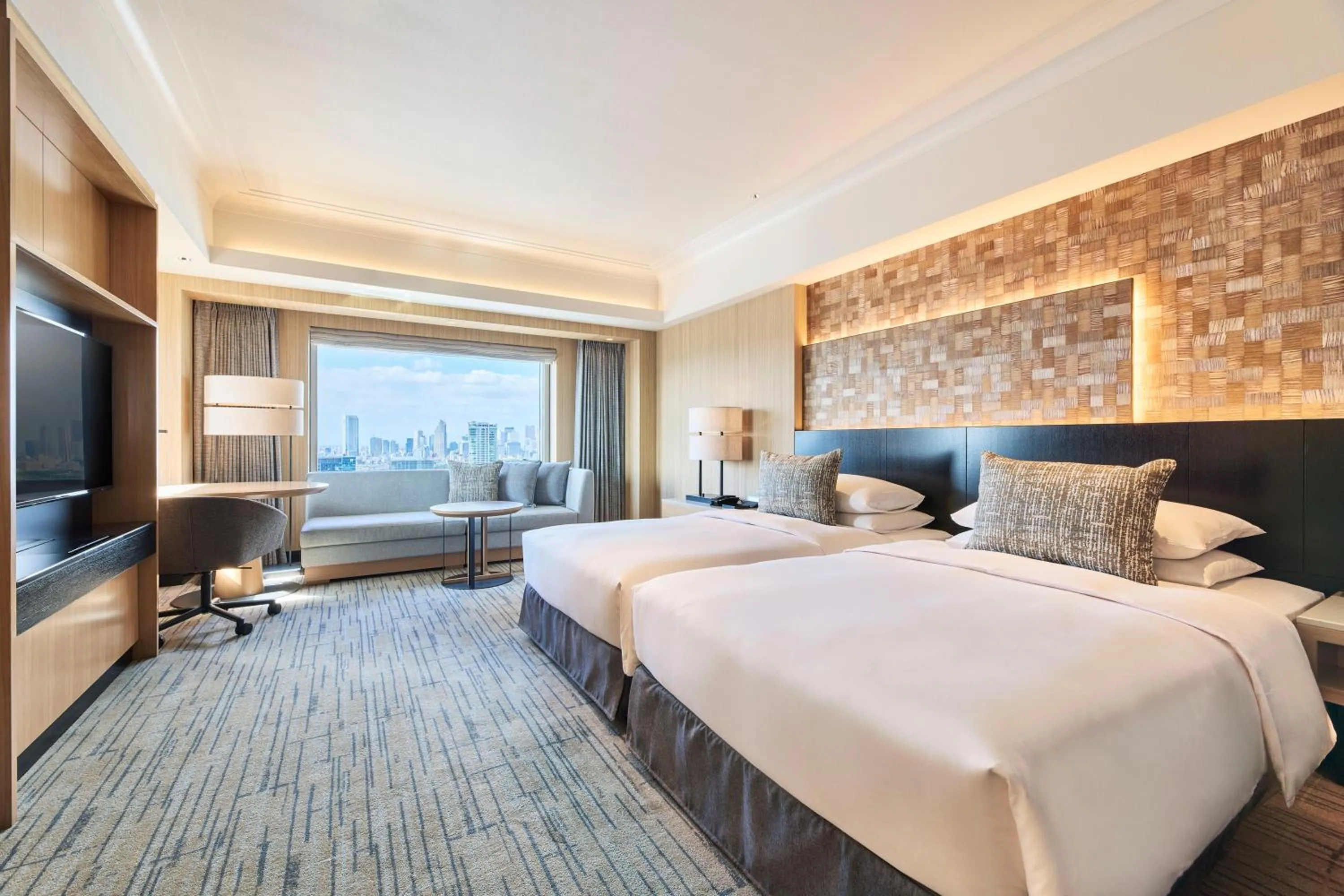 Photo of the whole room, Bed in Cerulean Tower Tokyu Hotel, A Pan Pacific Partner Hotel