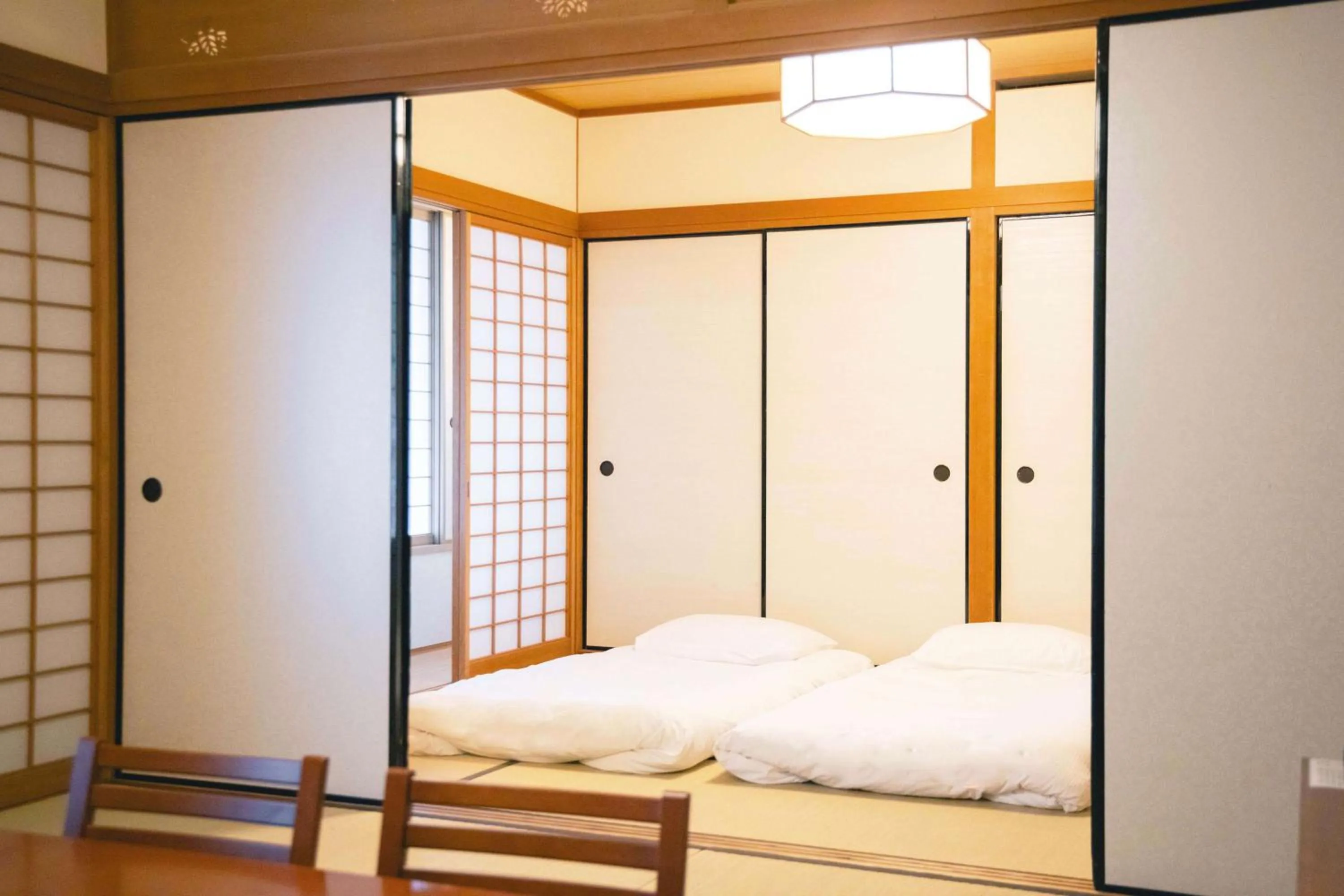 Bed in Hilton Osaka Hotel