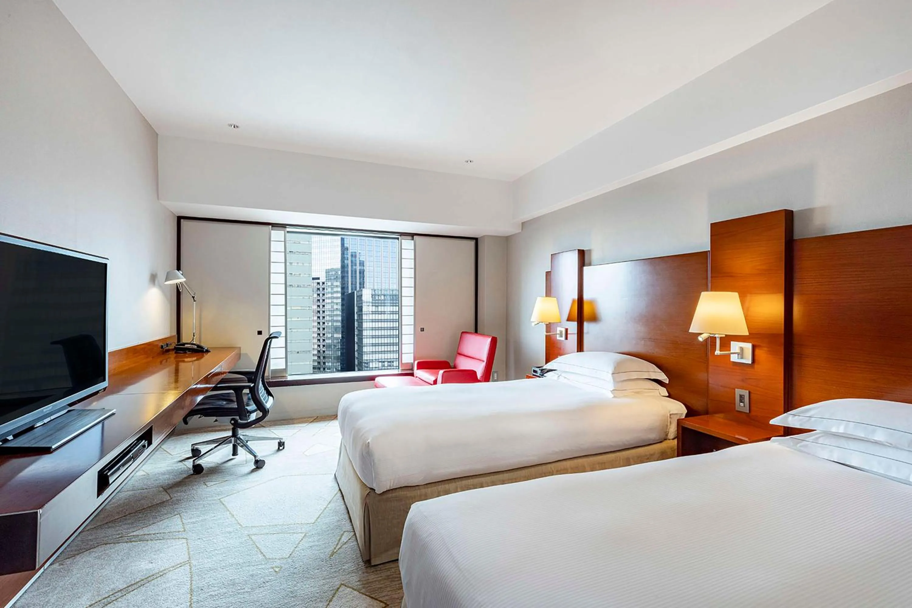 Twin Hilton Room in Hilton Tokyo Hotel