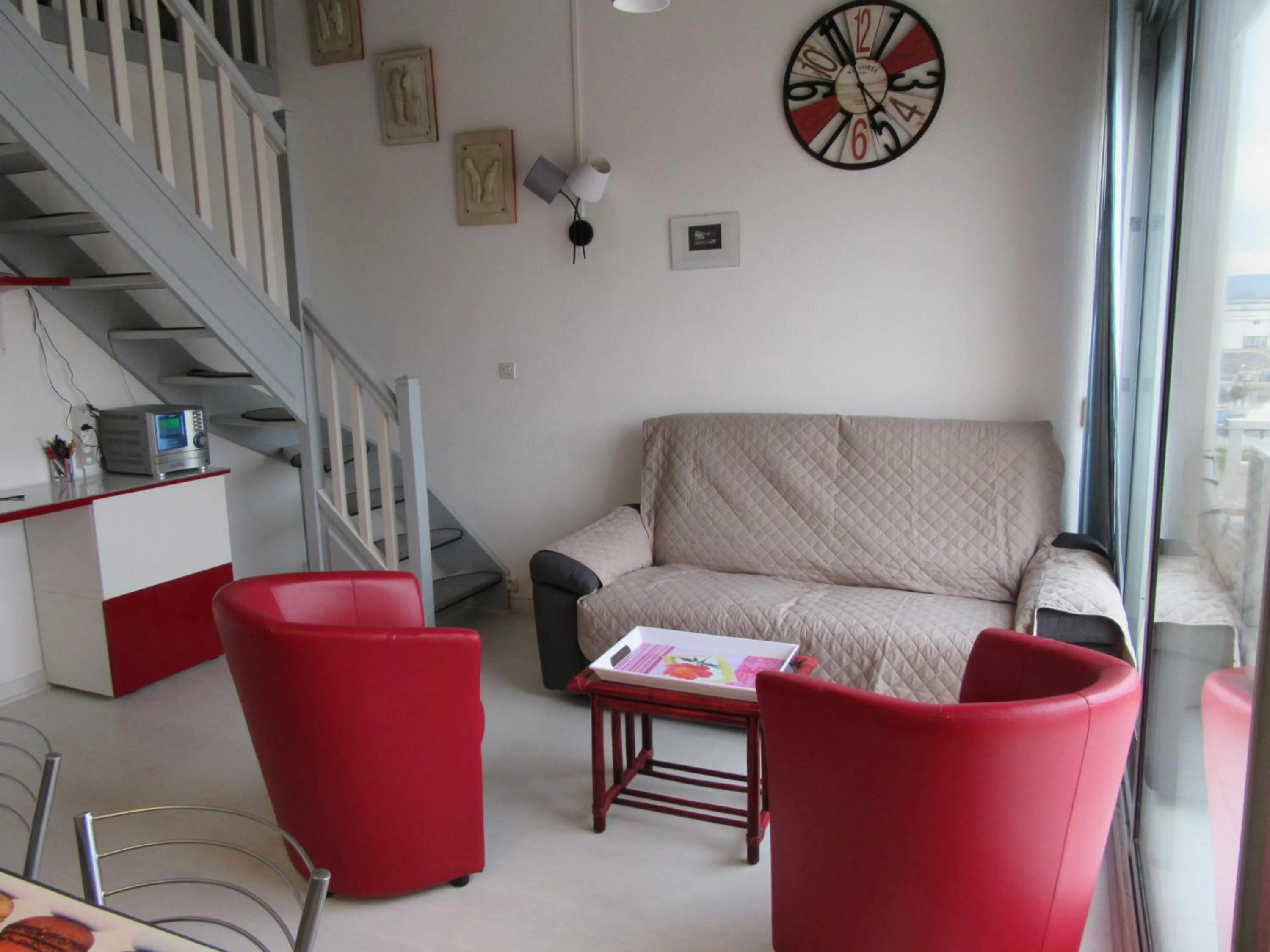 Seating area in Appartement Grand Calypso