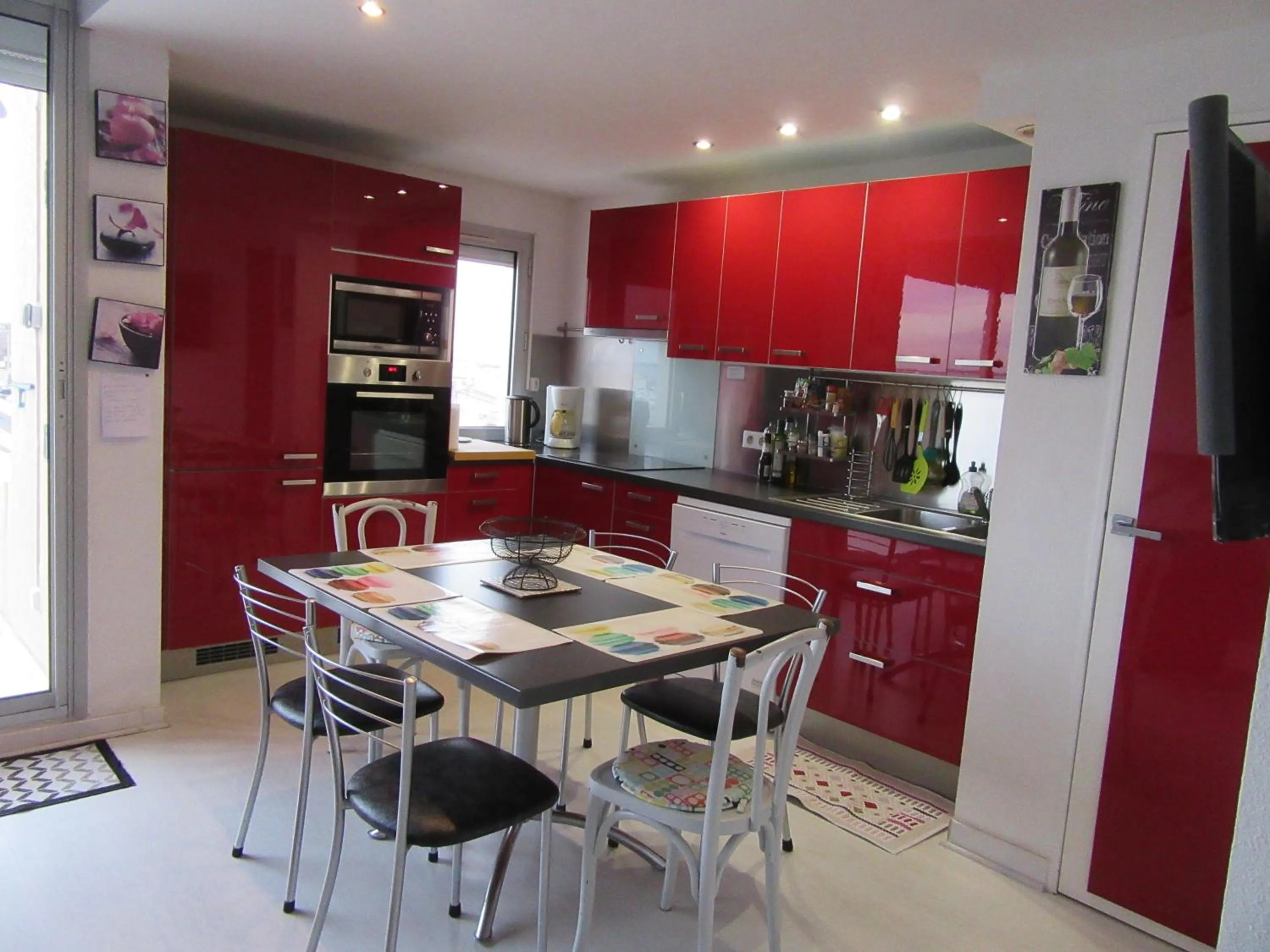 Dining area in Appartement Grand Calypso