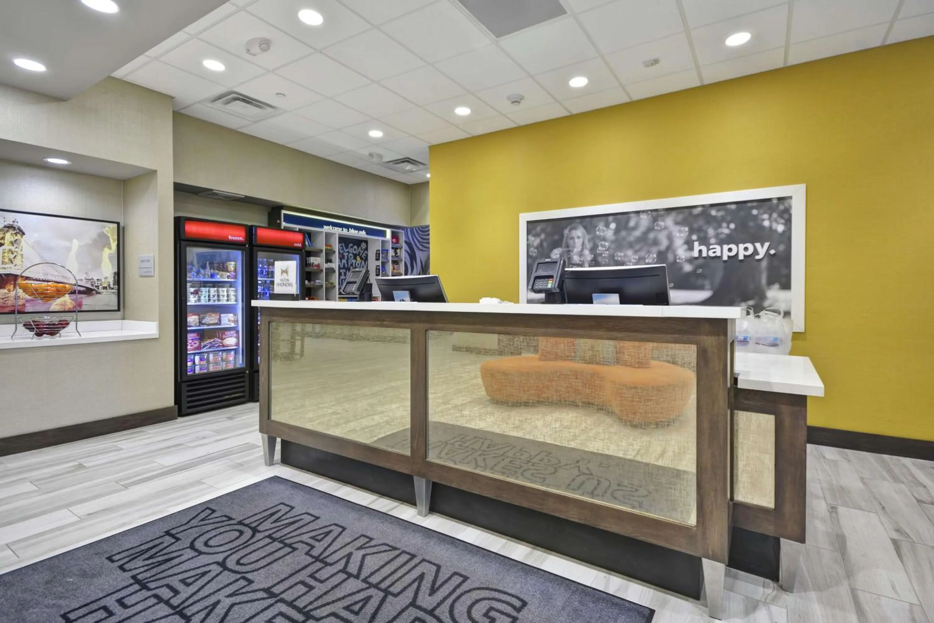 Lobby or reception in Hampton Inn Blue Ash/Cincinnati, OH