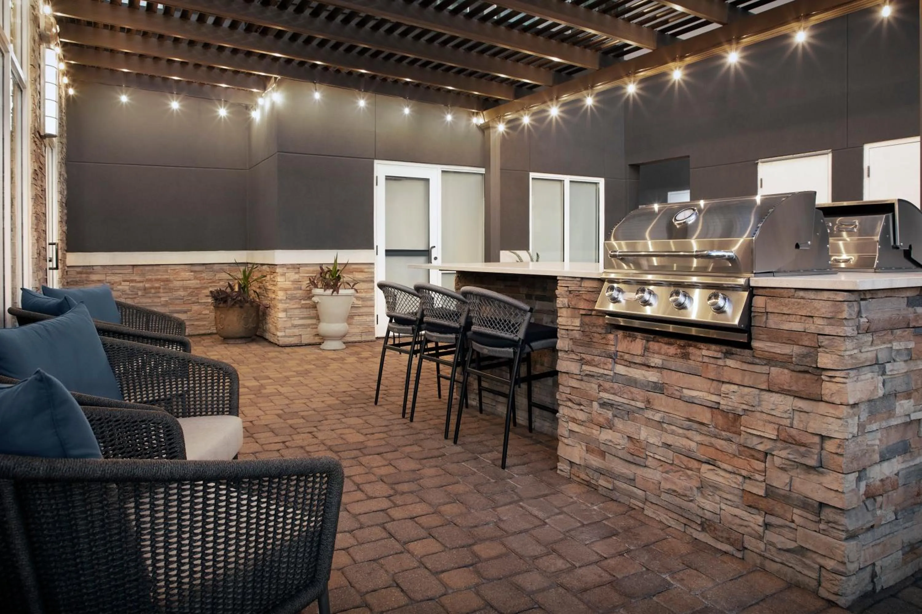 Patio in Homewood Suites by Hilton Metairie New Orleans