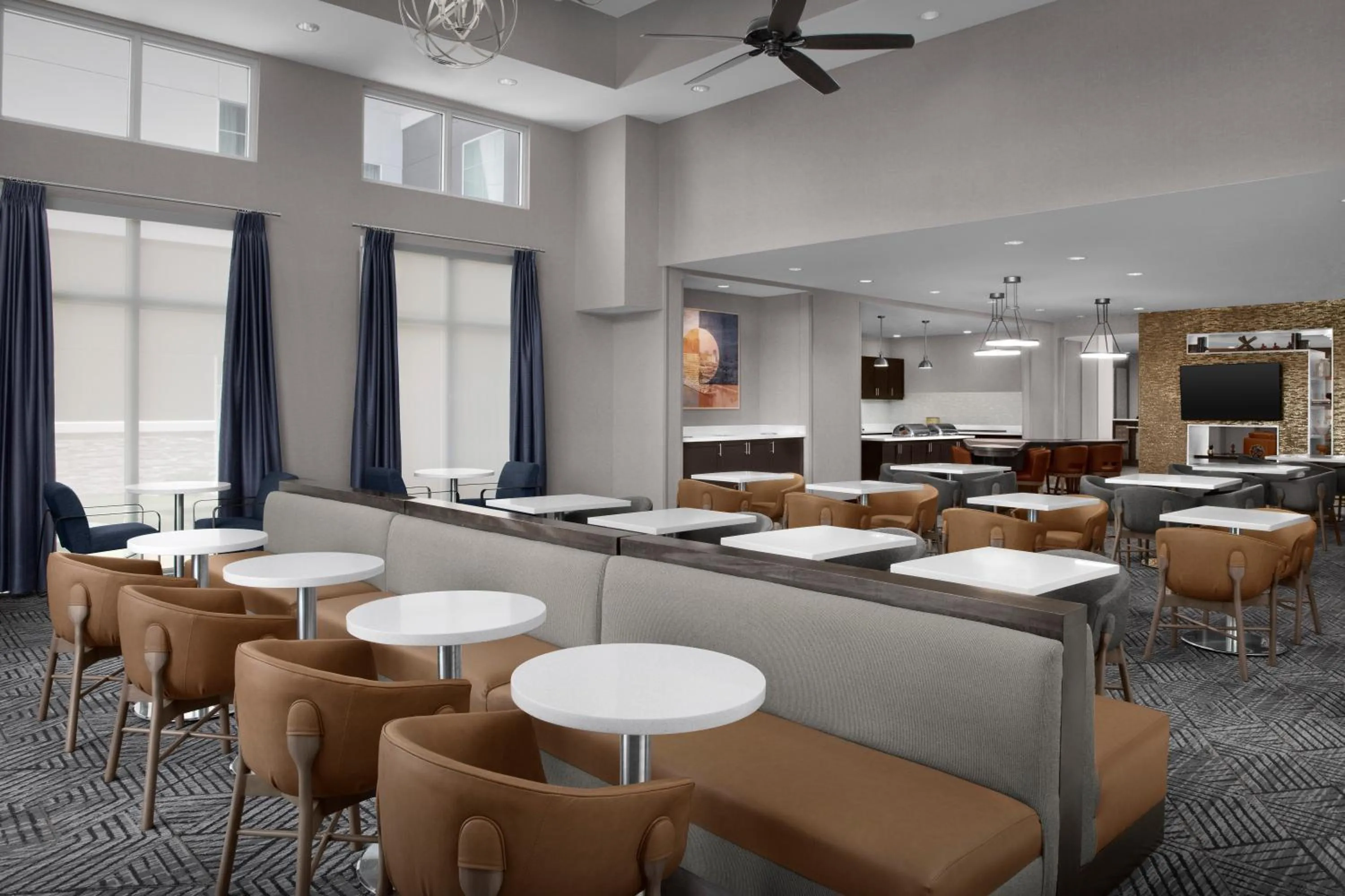 Dining area in Homewood Suites by Hilton Metairie New Orleans