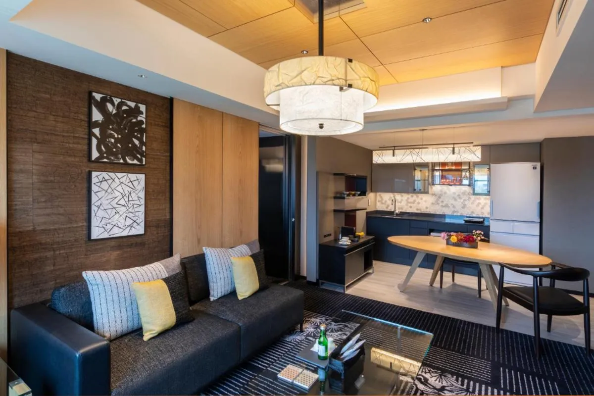 Living room in Hotel New Otani Tokyo The Main