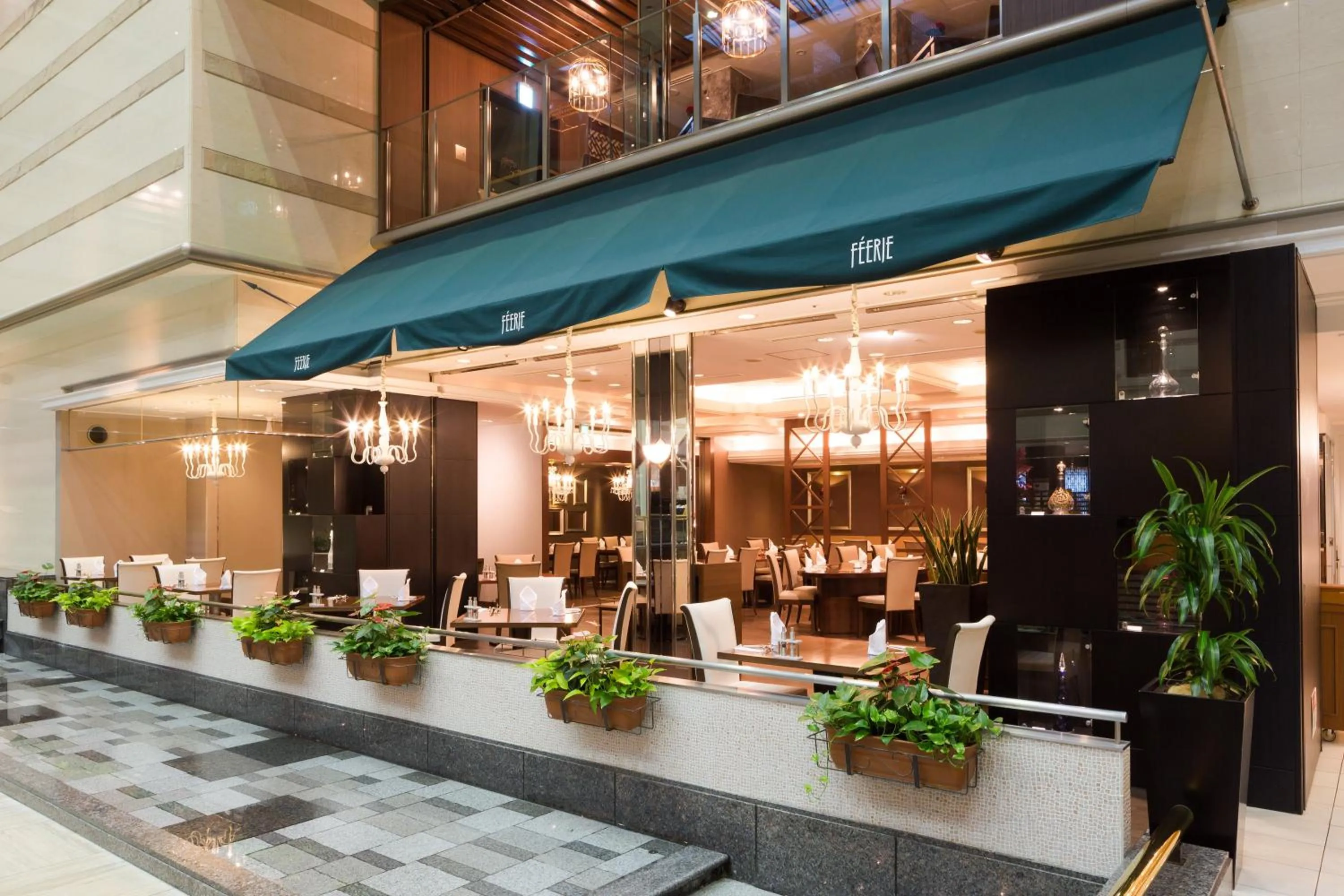 Restaurant/places to eat in Kyoto Brighton Hotel