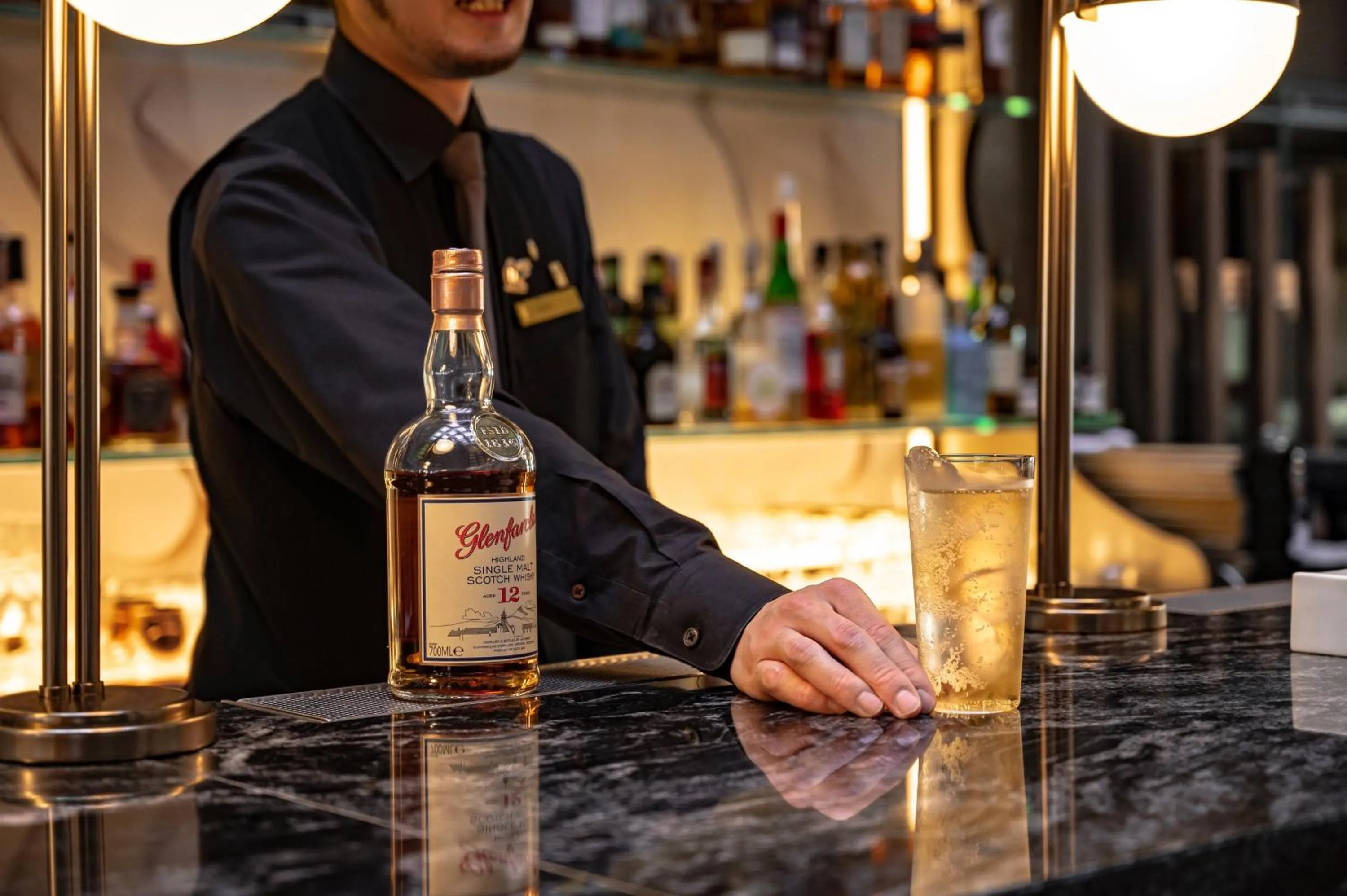 Lounge or bar in The Strings by InterContinental, Tokyo by IHG