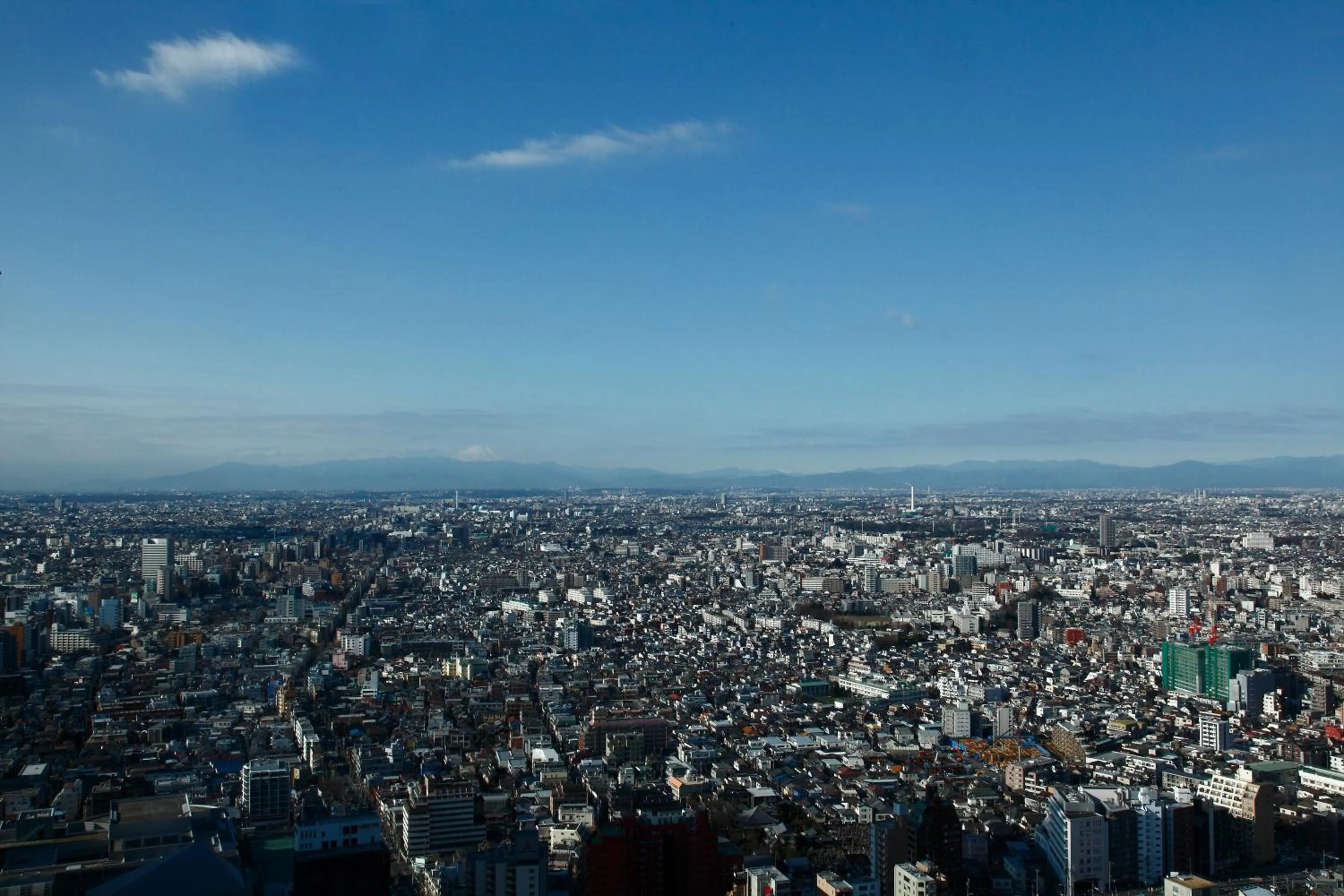 City view in Park Hyatt Tokyo