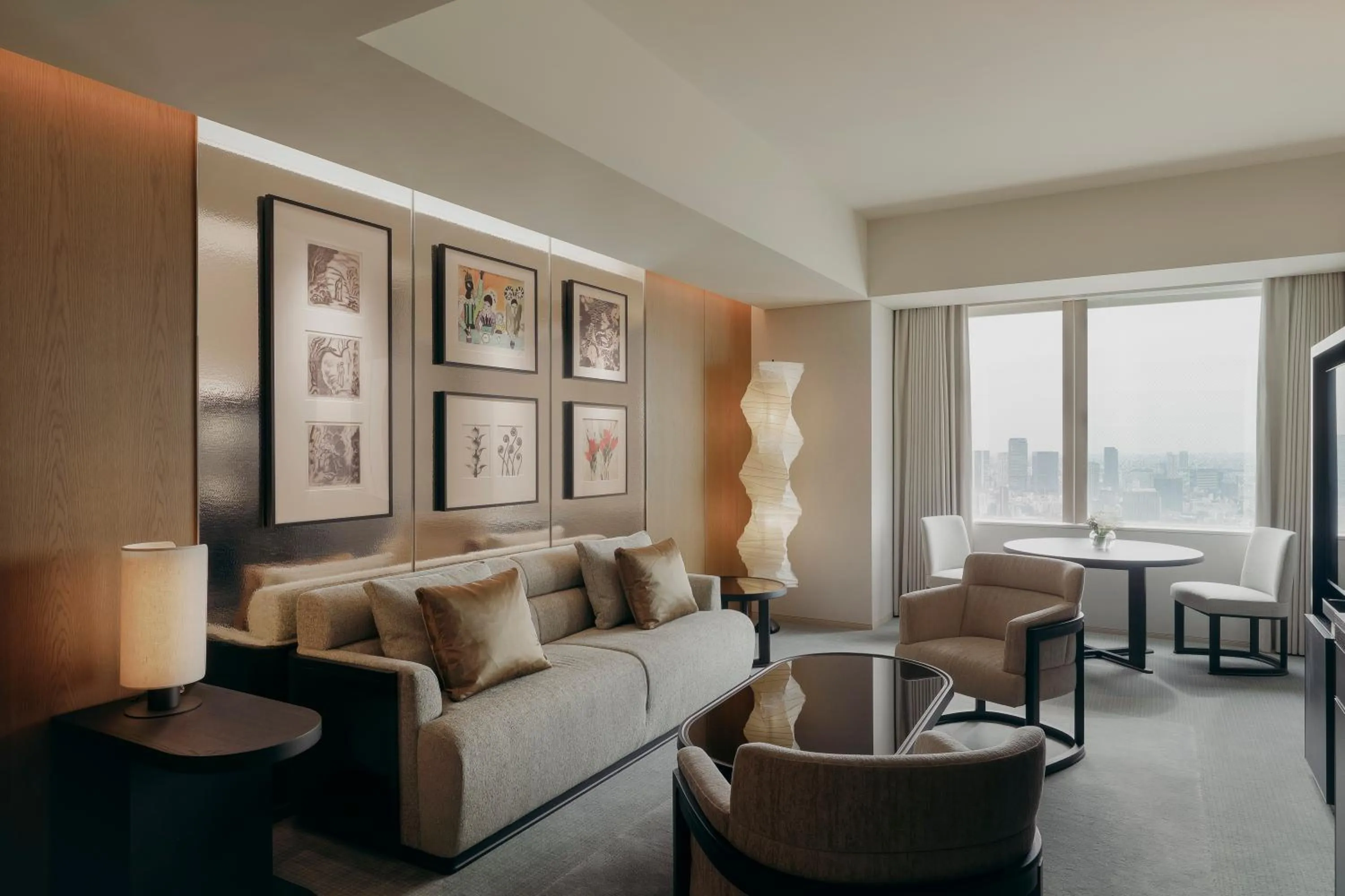 Living room in Park Hyatt Tokyo