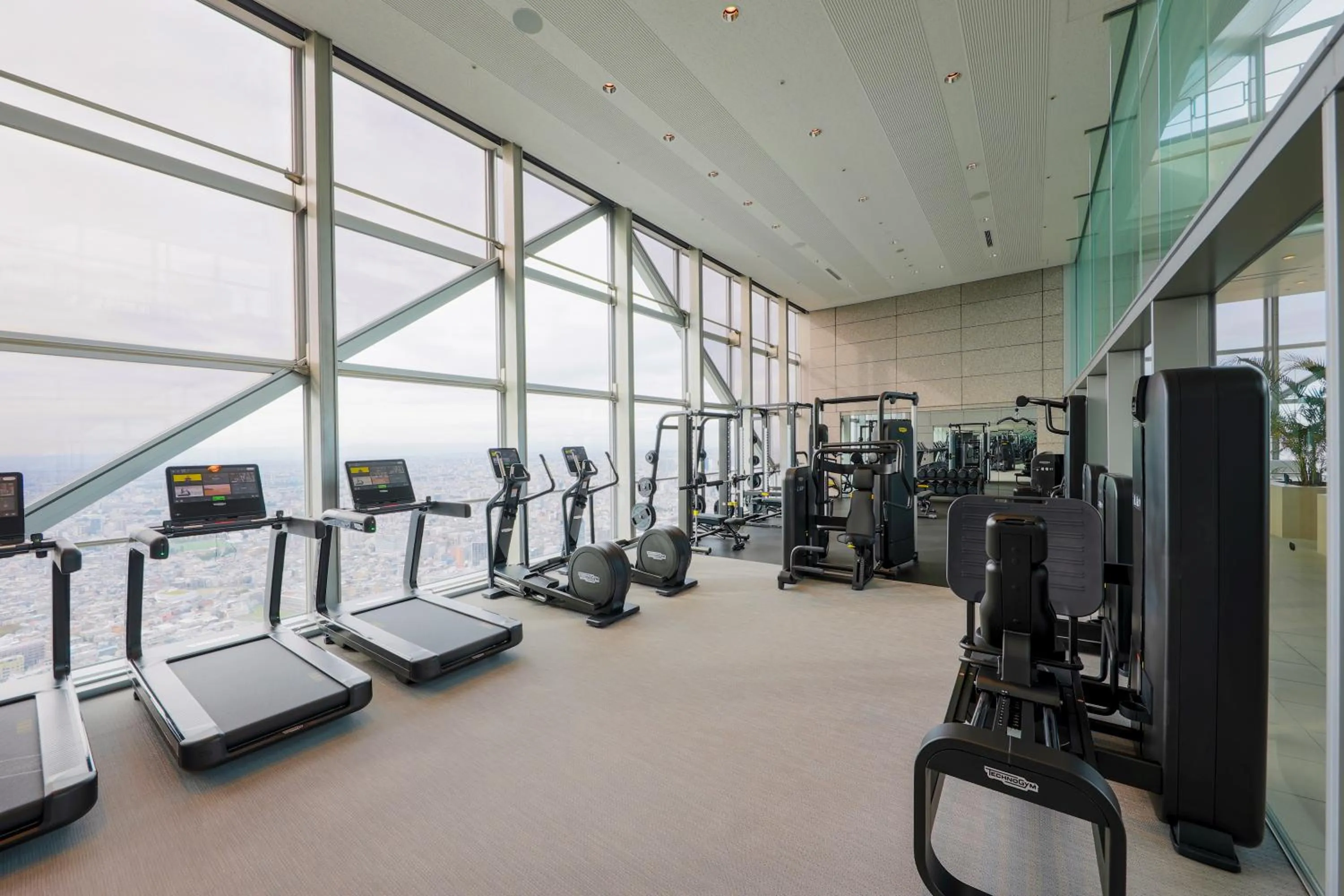 Fitness centre/facilities in Park Hyatt Tokyo
