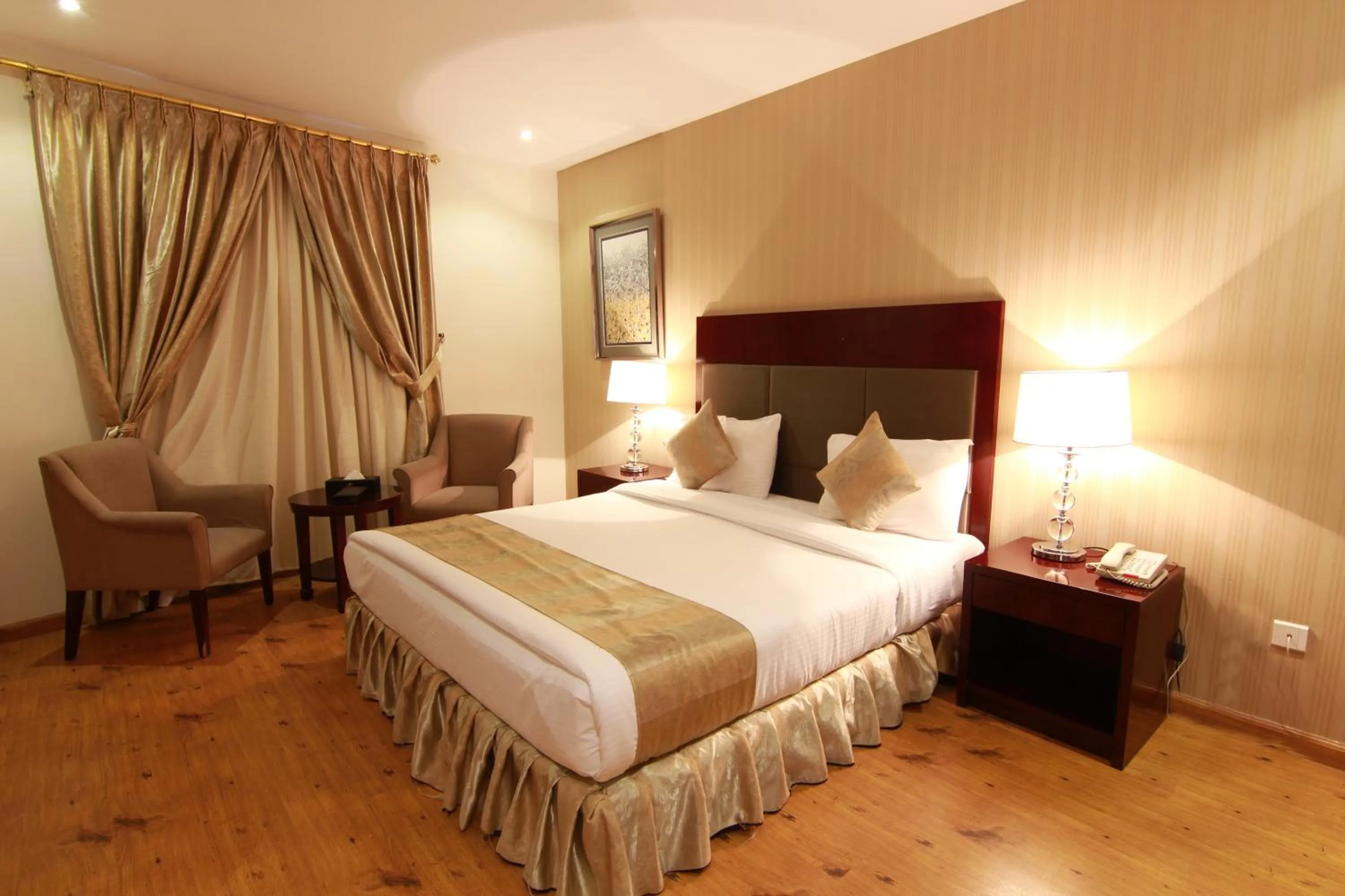 Bedroom, Bed in Aliah Towlan Palace