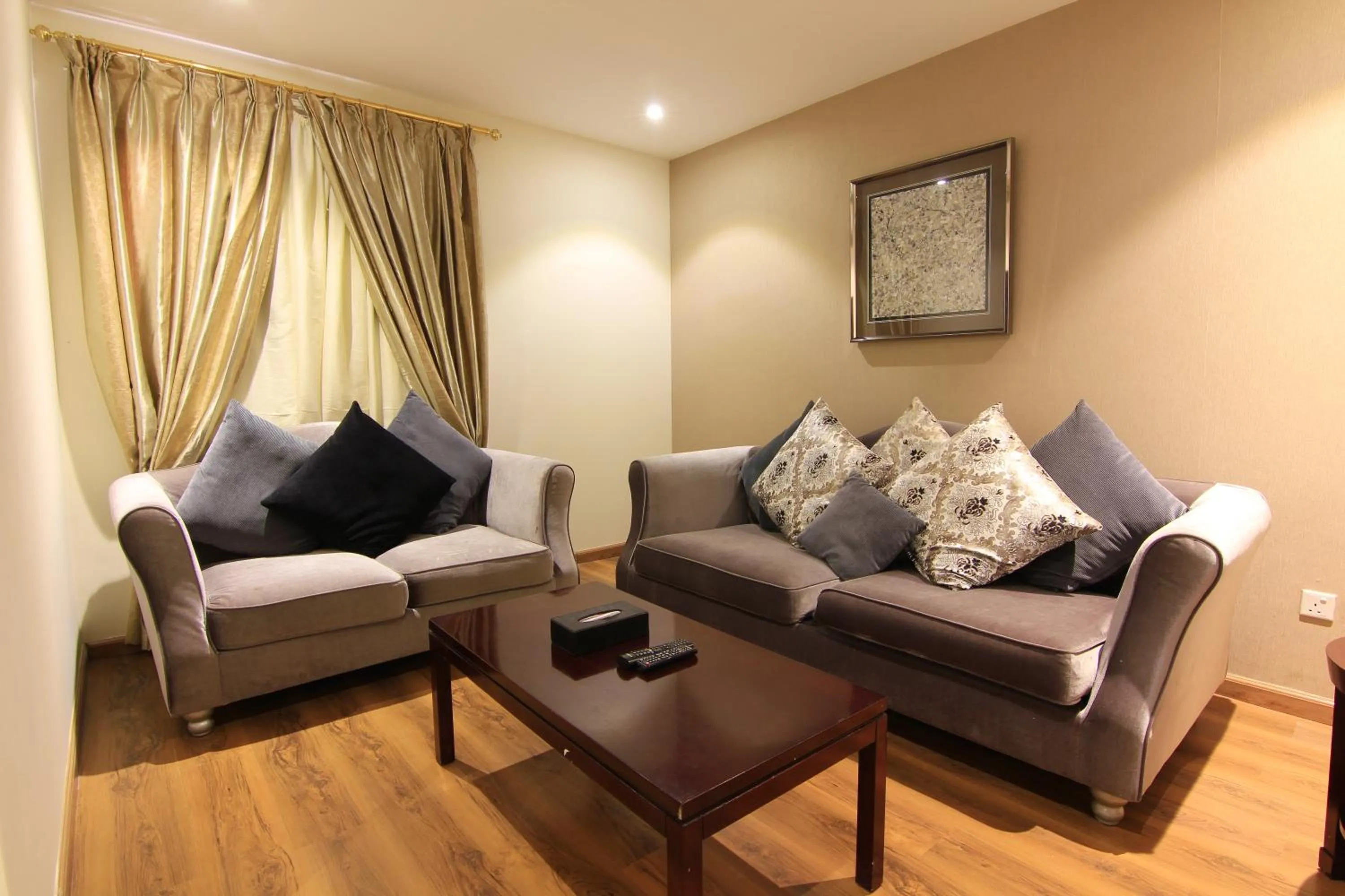 Seating area in Aliah Towlan Palace