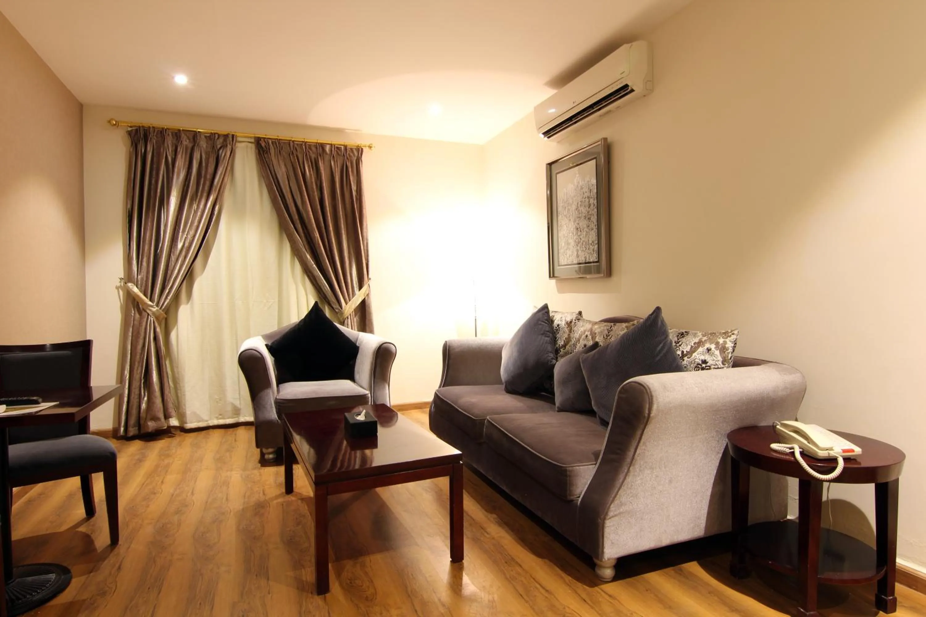 Seating area in Aliah Towlan Palace