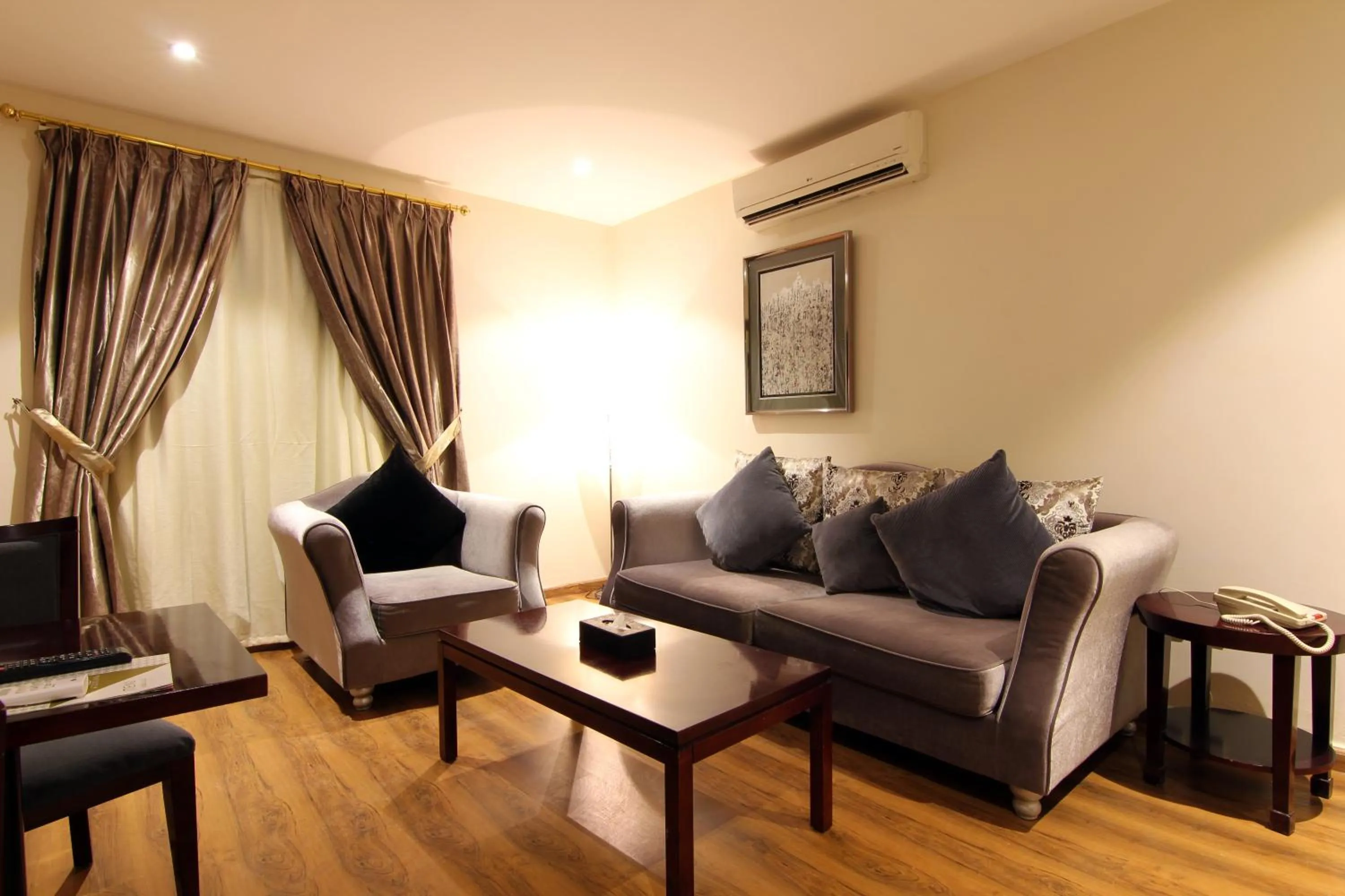 Seating area in Aliah Towlan Palace