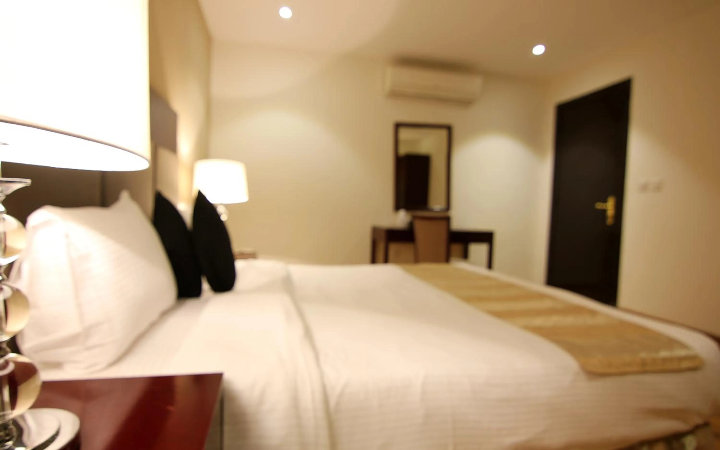 Bed in Aliah Towlan Palace