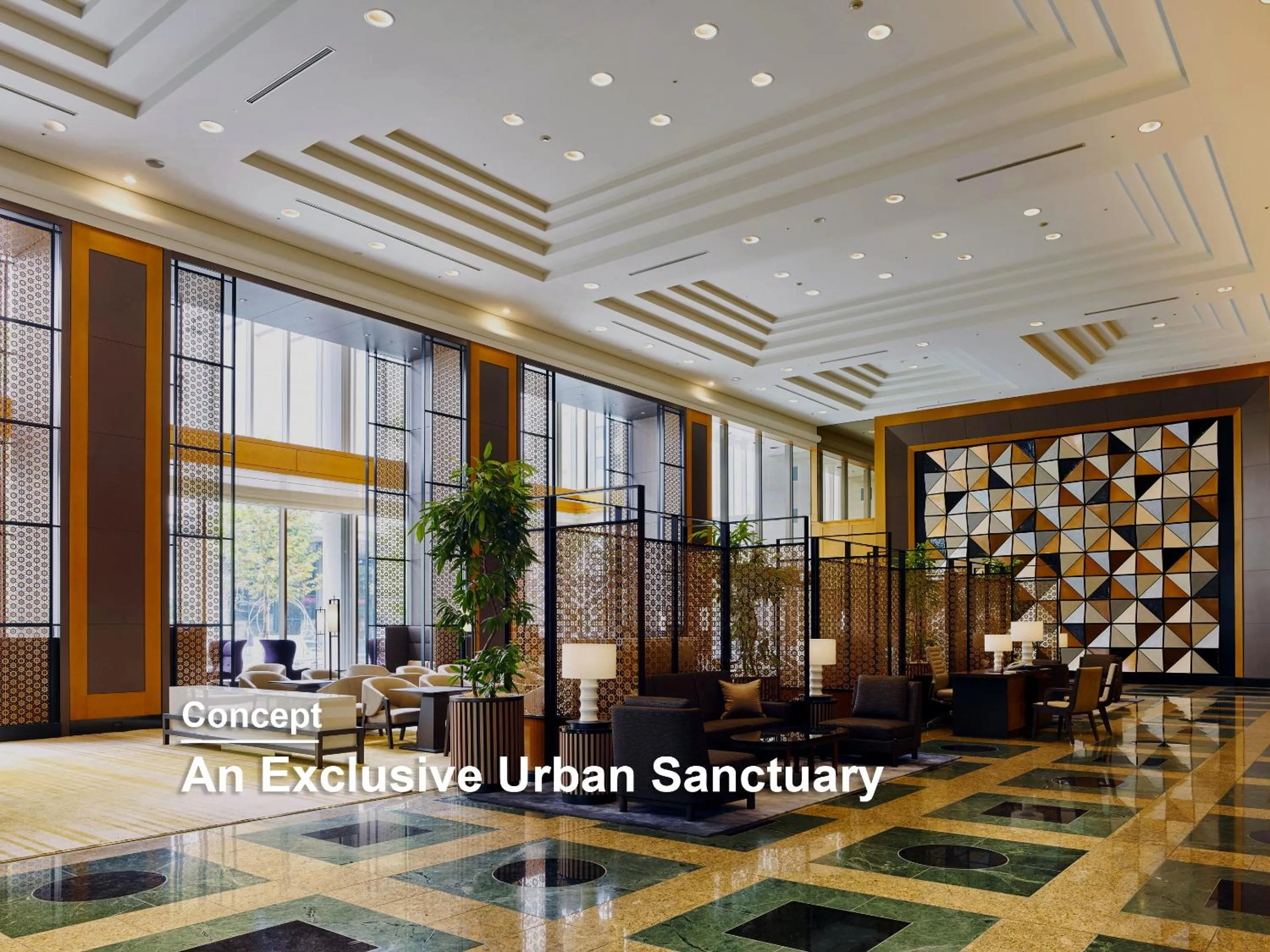 Lobby or reception in Hotel The Celestine Tokyo Shiba