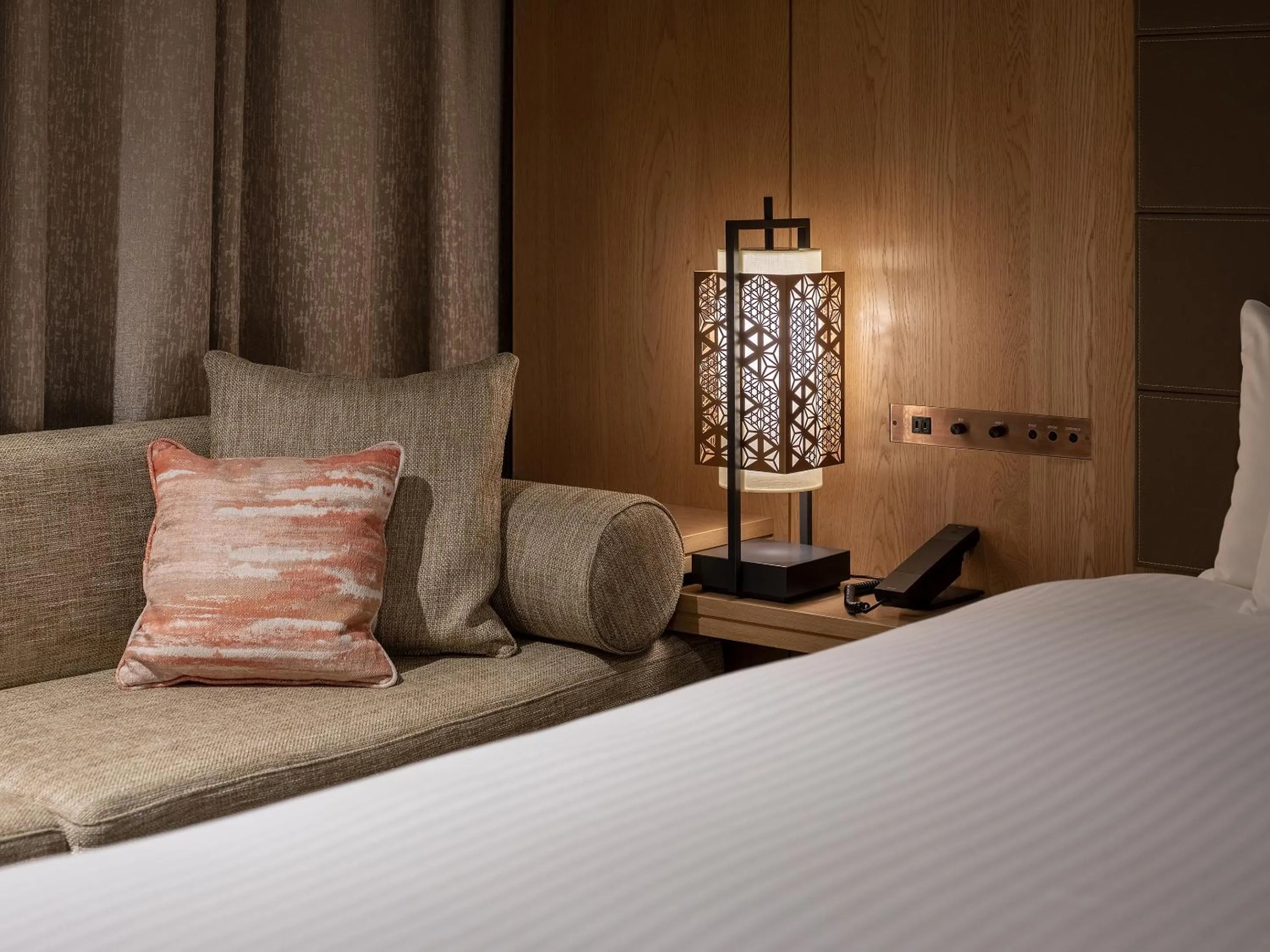 Bed in Hotel The Celestine Tokyo Shiba