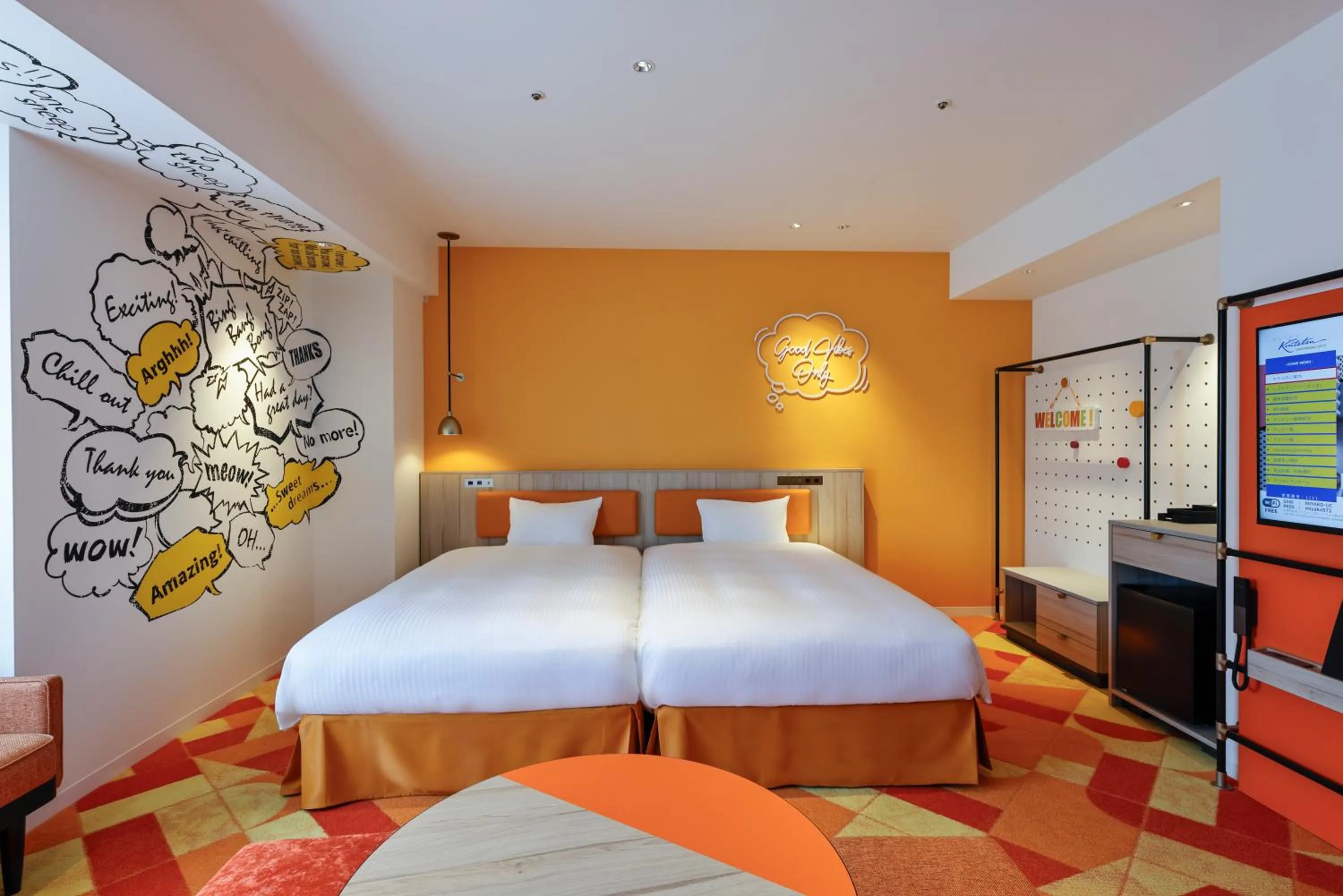 Bed in Hotel Kintetsu Universal City