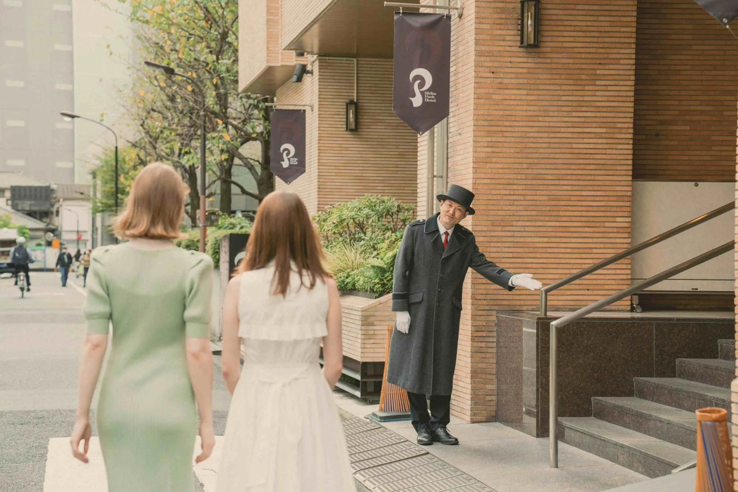 Property building in Shiba Park Hotel