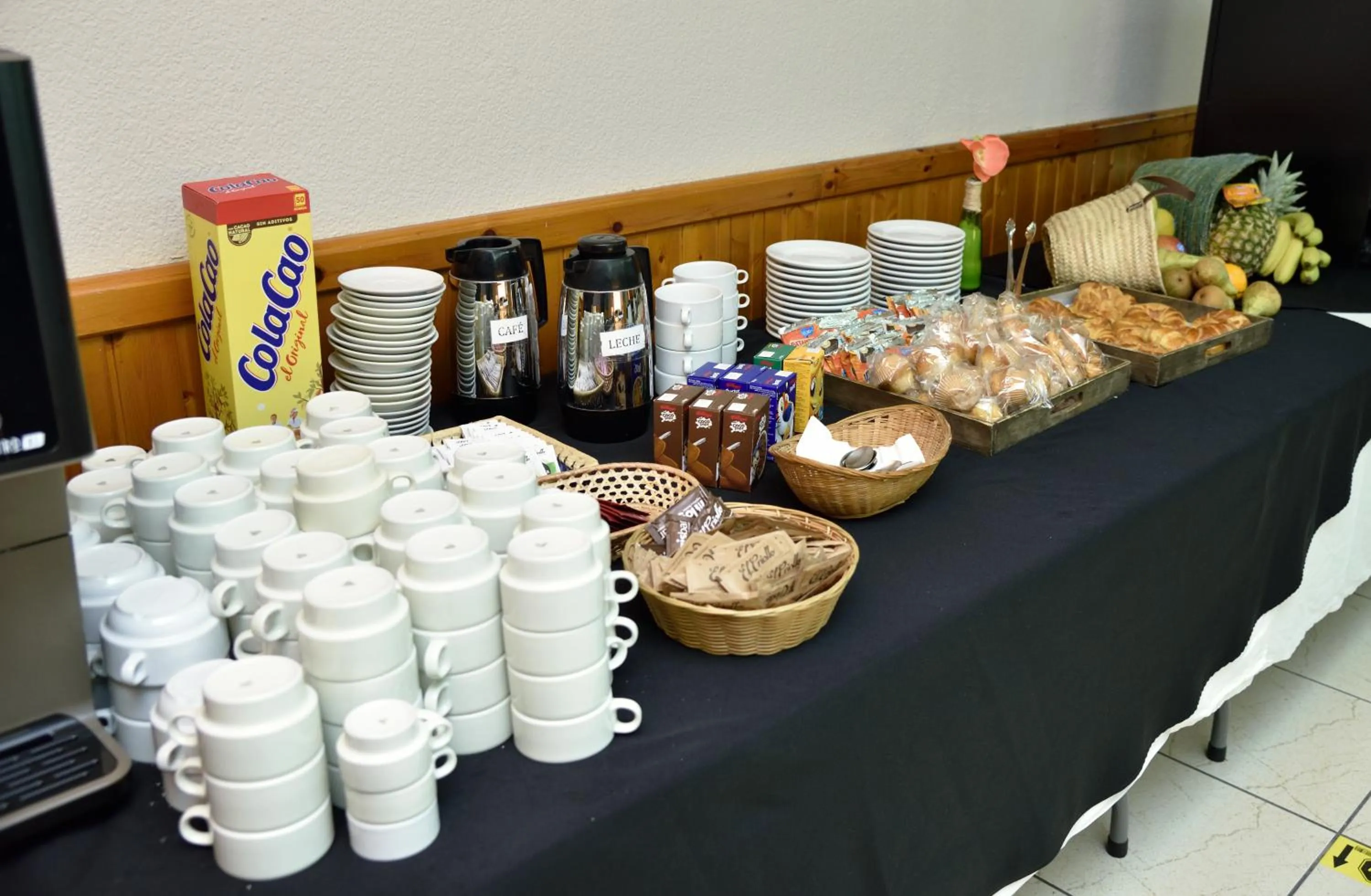 Food and drinks in Hotel Sierra de Arcos
