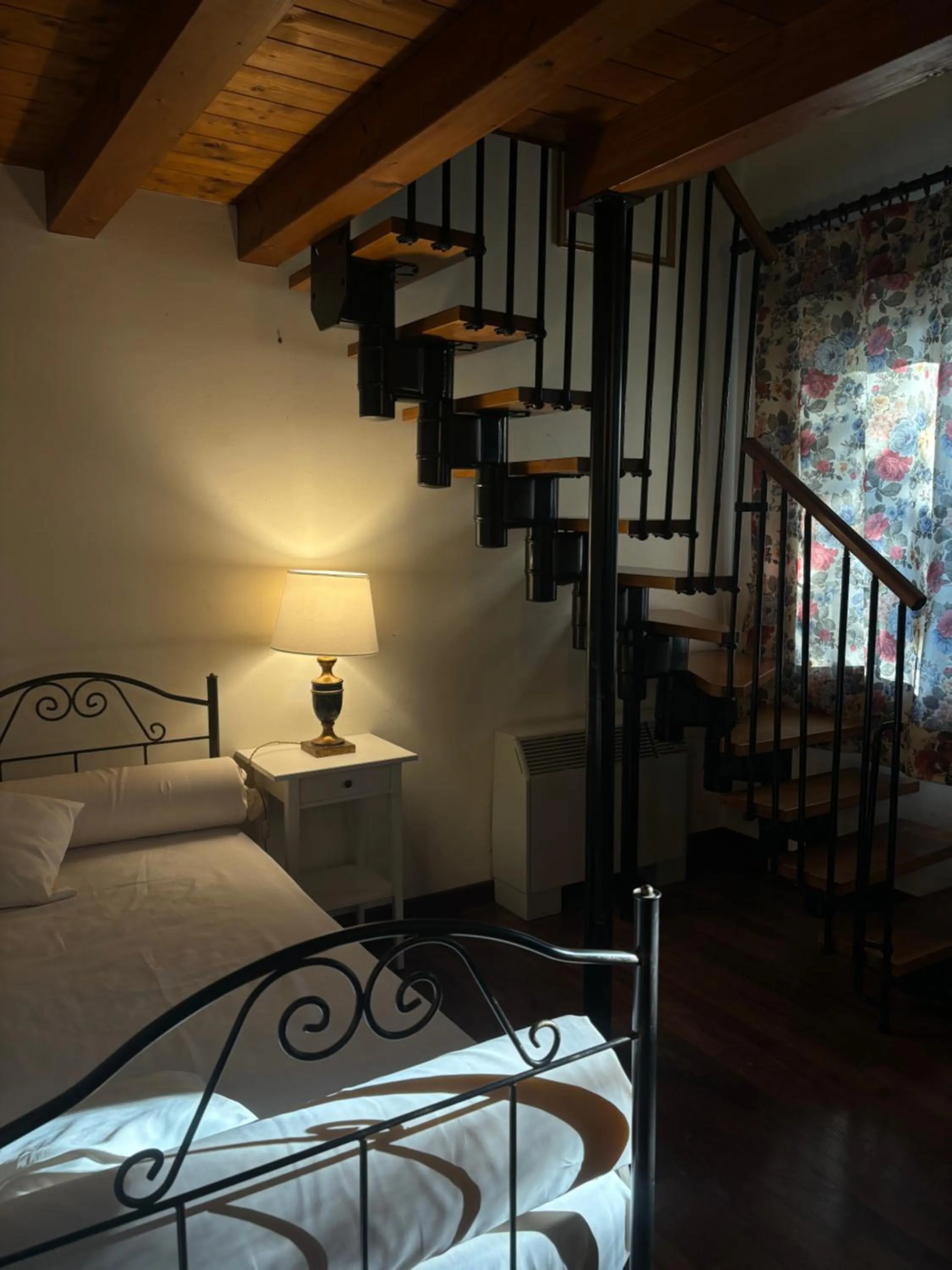 Bed in Hotel Villa Luppis