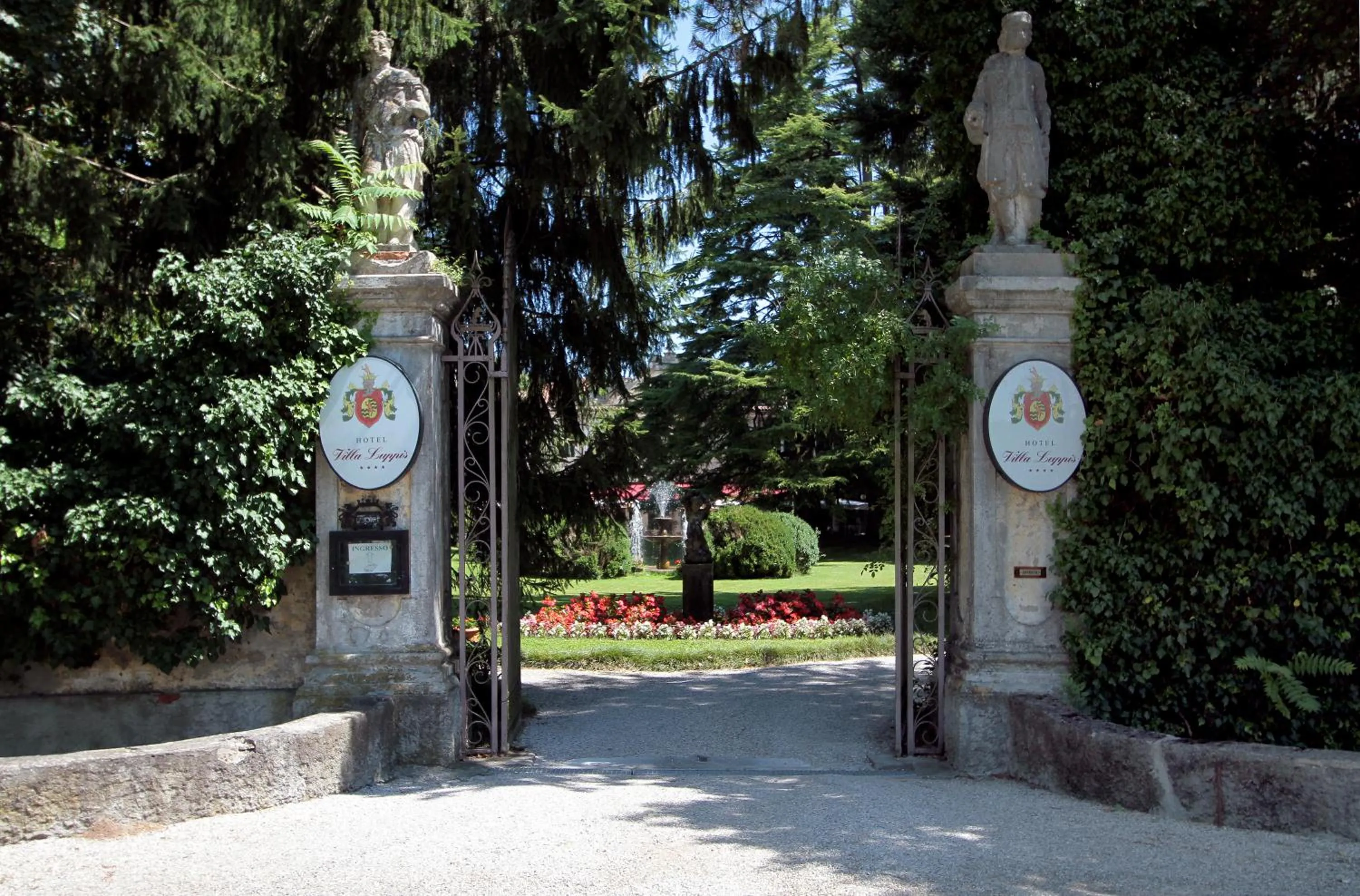 Garden in Hotel Villa Luppis