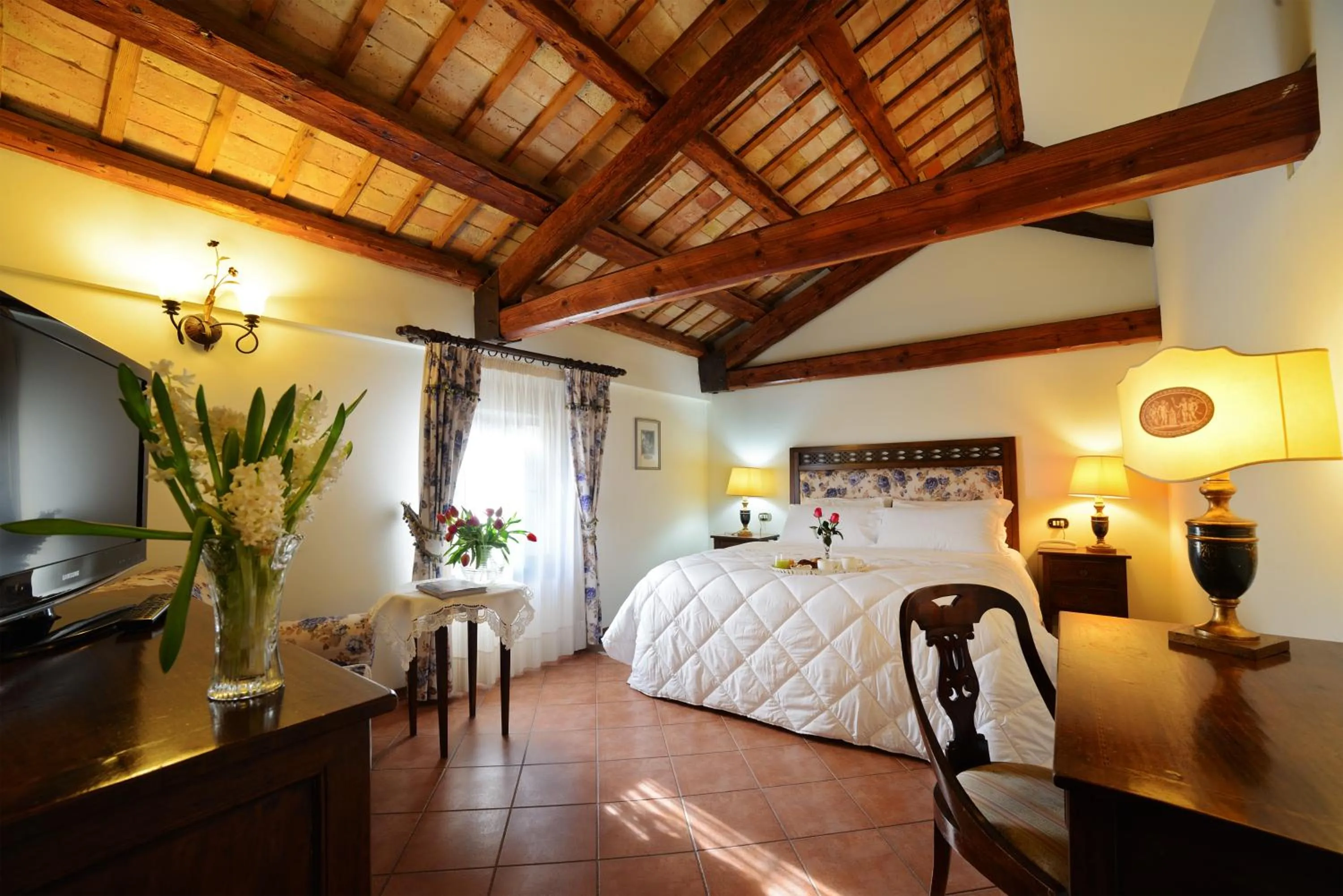 Bedroom, Bed in Hotel Villa Luppis