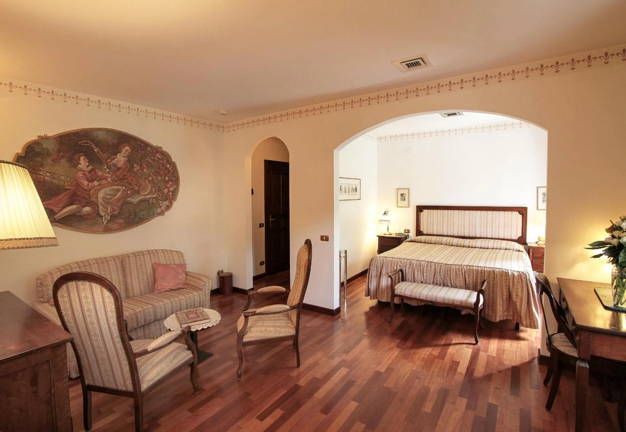 Bedroom, Bed in Hotel Villa Luppis