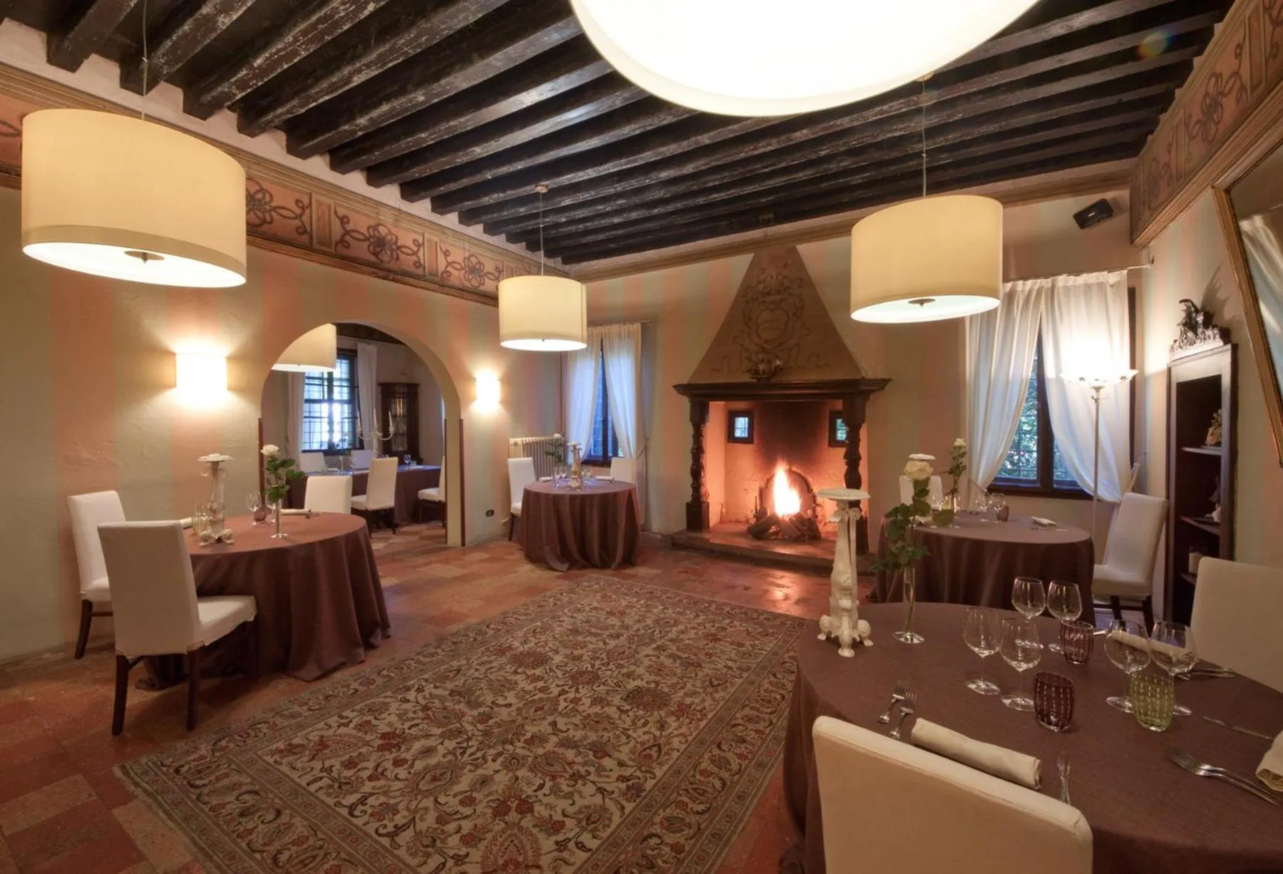 Restaurant/places to eat in Hotel Villa Luppis