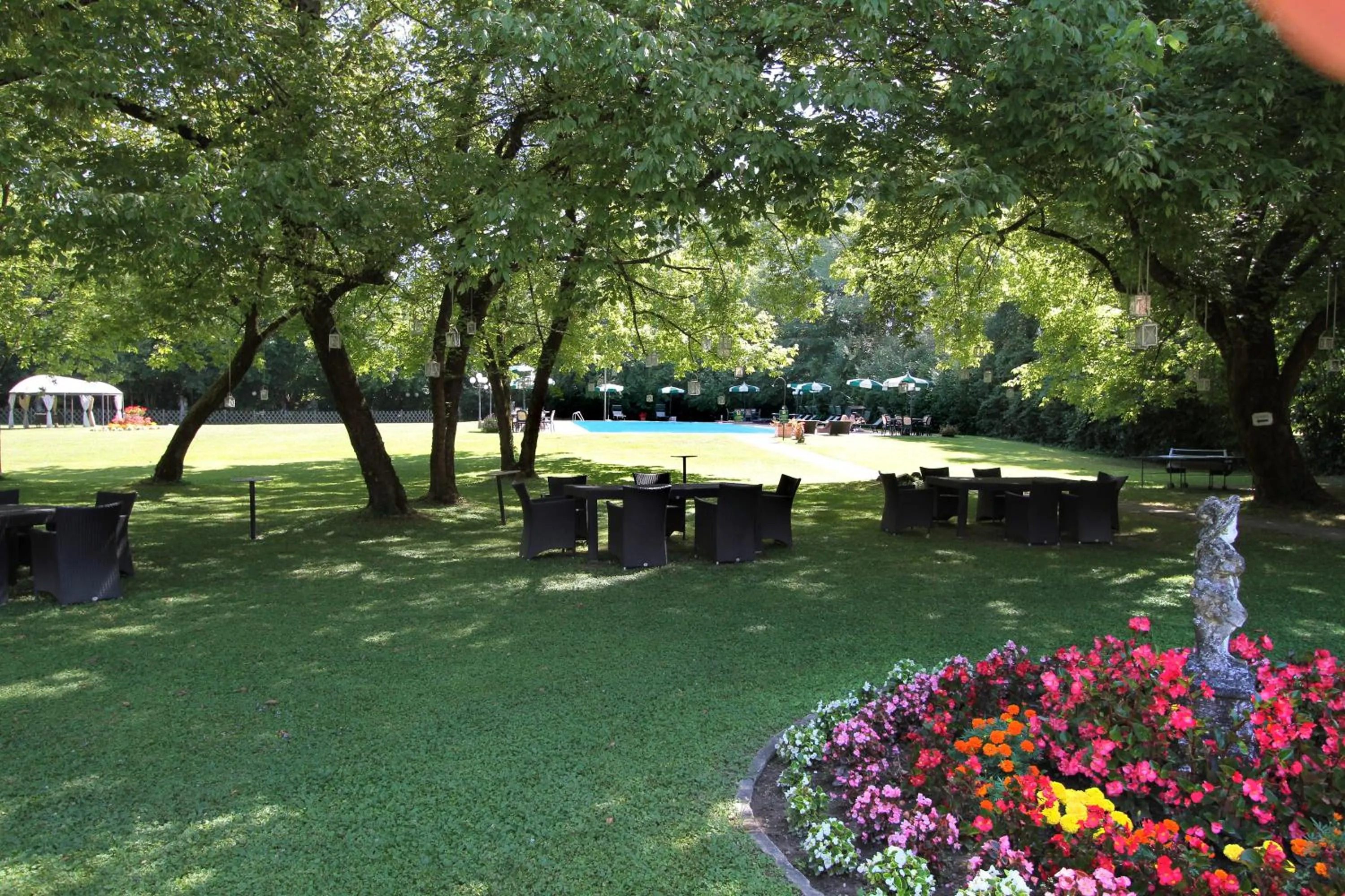 Garden in Hotel Villa Luppis