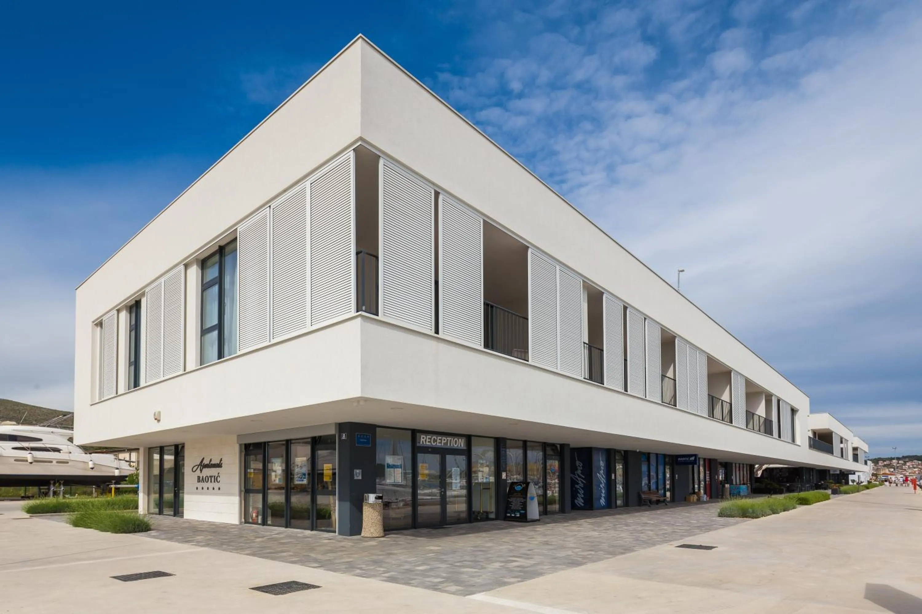 Facade/entrance in Marina Baotić Apartments