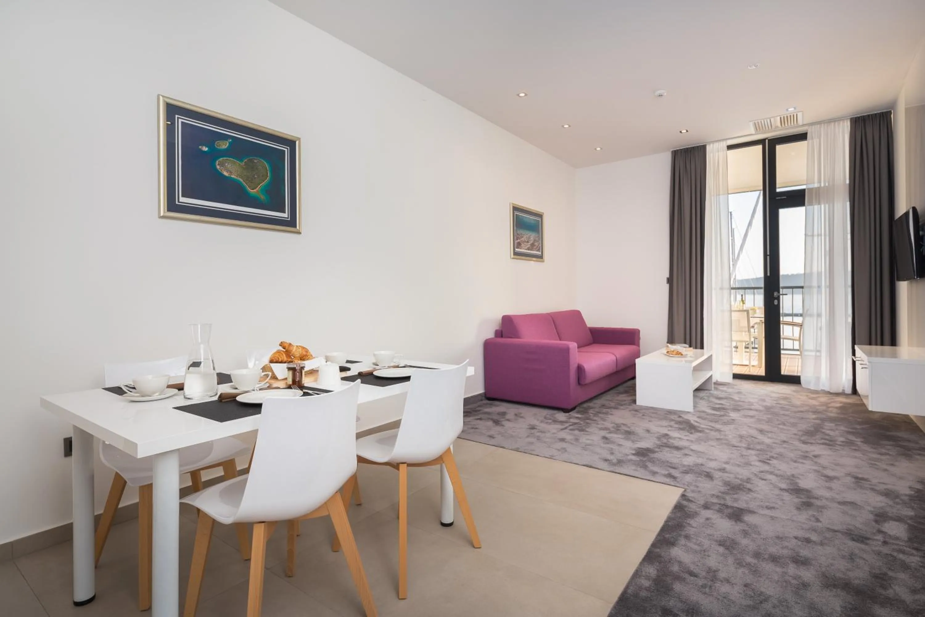 Dining area in Marina Baotić Apartments