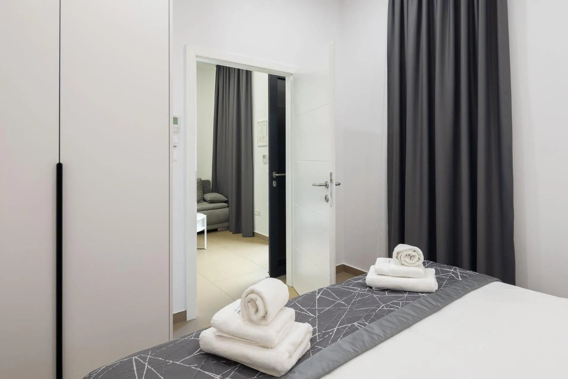 Bedroom, Bed in Marina Baotić Apartments