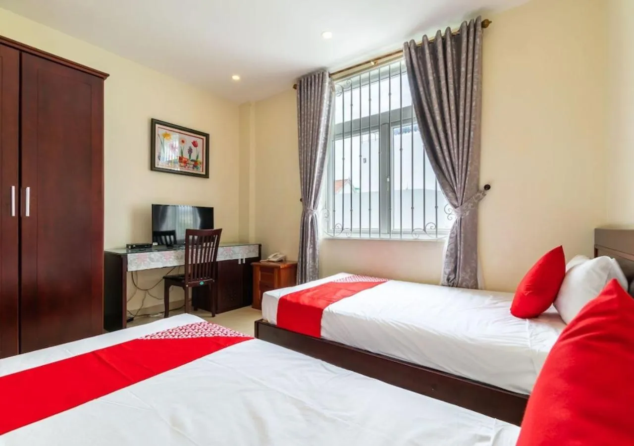 Bed in Green Garden Residence Hotel