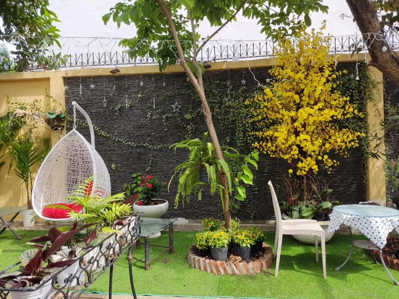 Garden in Green Garden Residence Hotel