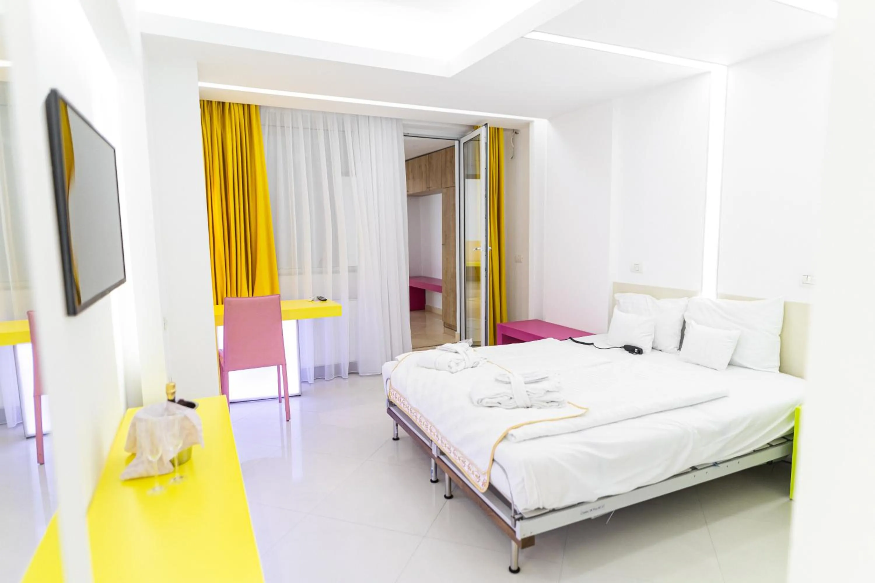 Bed in Christina Hotel